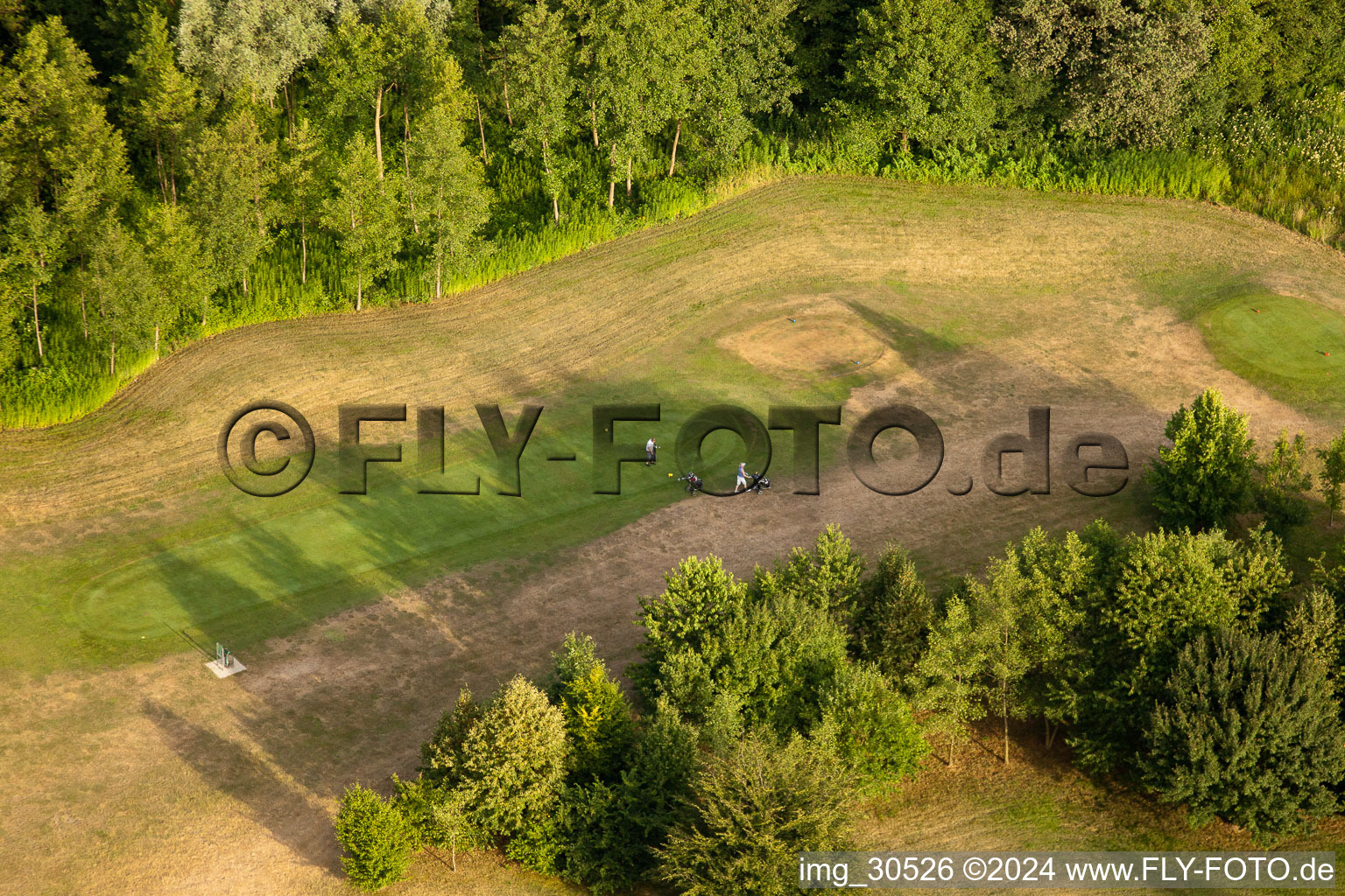 Golf Club Soufflenheim Baden-Baden in Soufflenheim in the state Bas-Rhin, France seen from above