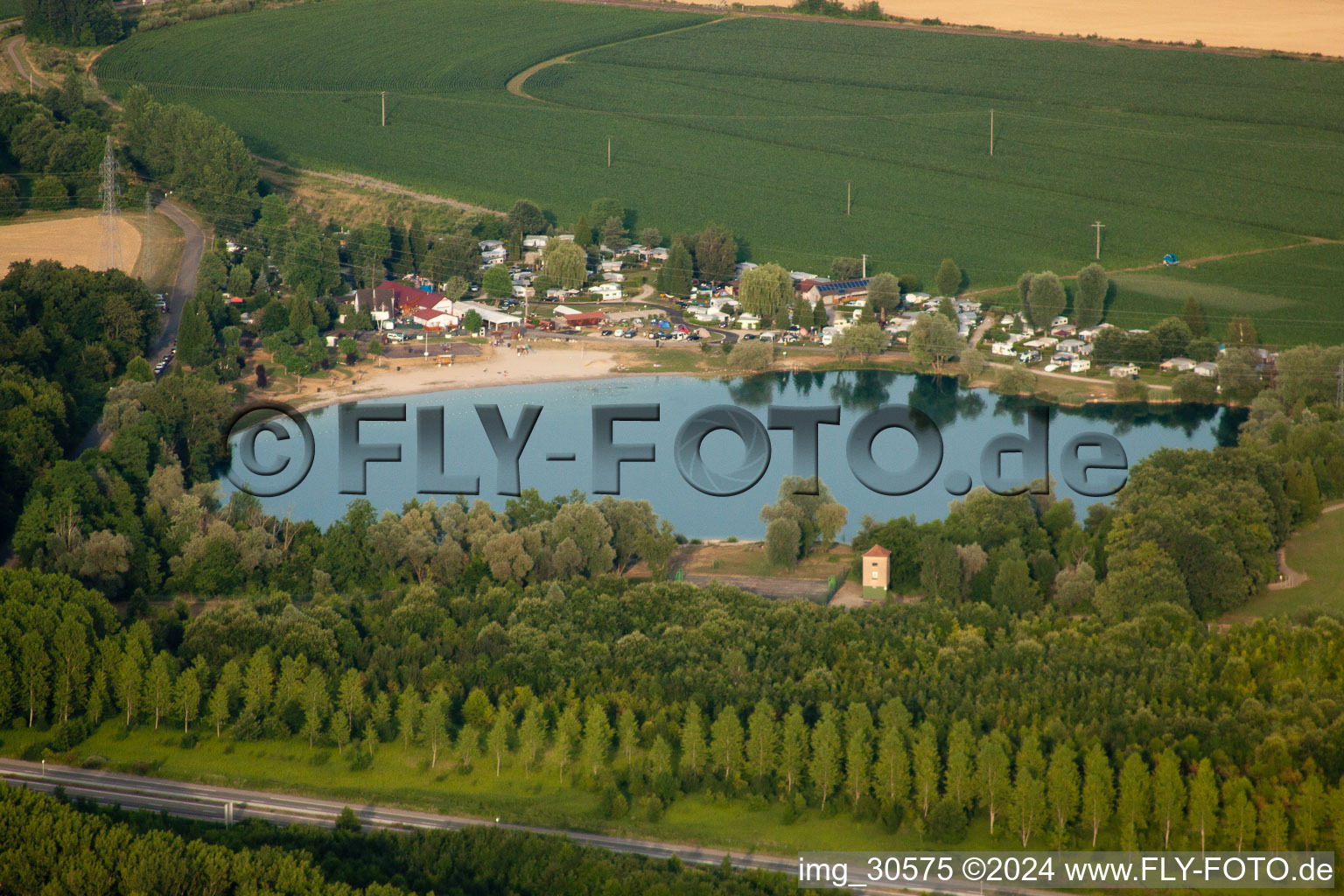 Camping in Roppenheim in the state Bas-Rhin, France