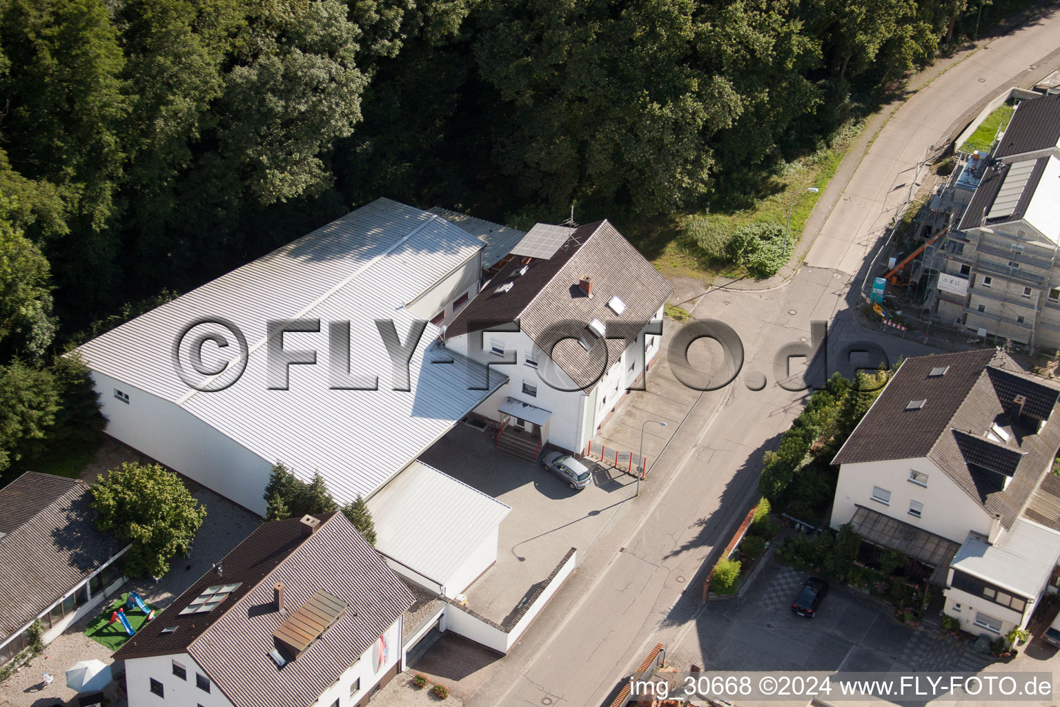 Elsässerstraße Fa. Frey Sondermaschinen in Kandel in the state Rhineland-Palatinate, Germany