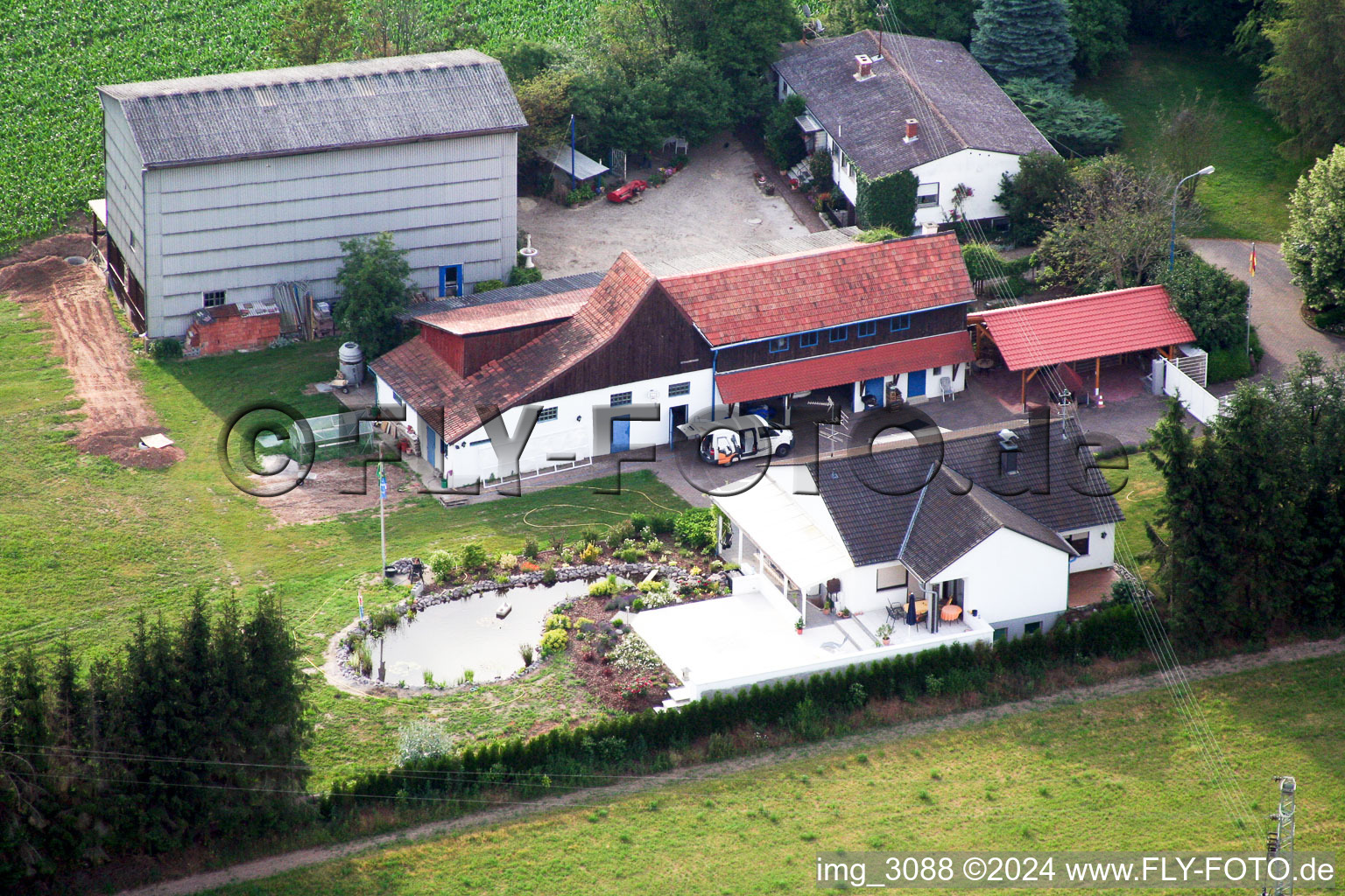 Black Ranch in Höfen in the state Rhineland-Palatinate, Germany