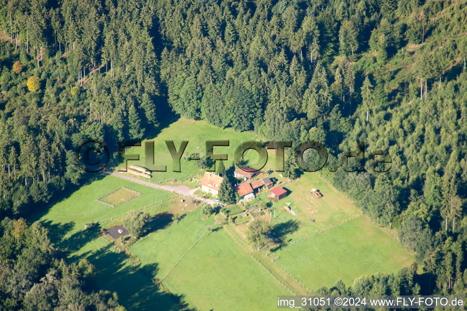 Litschhof in Wingen in the state Bas-Rhin, France