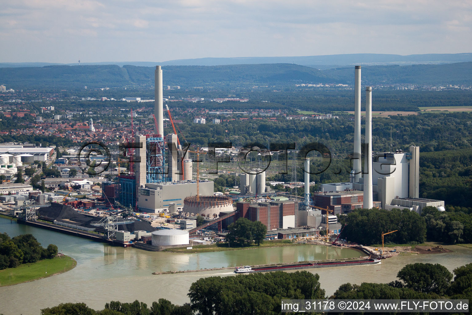 ENBW new building in the district Daxlanden in Karlsruhe in the state Baden-Wuerttemberg, Germany