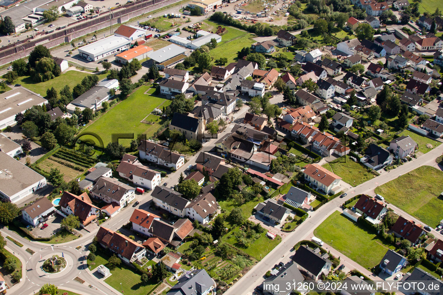 District Kartung in Sinzheim in the state Baden-Wuerttemberg, Germany