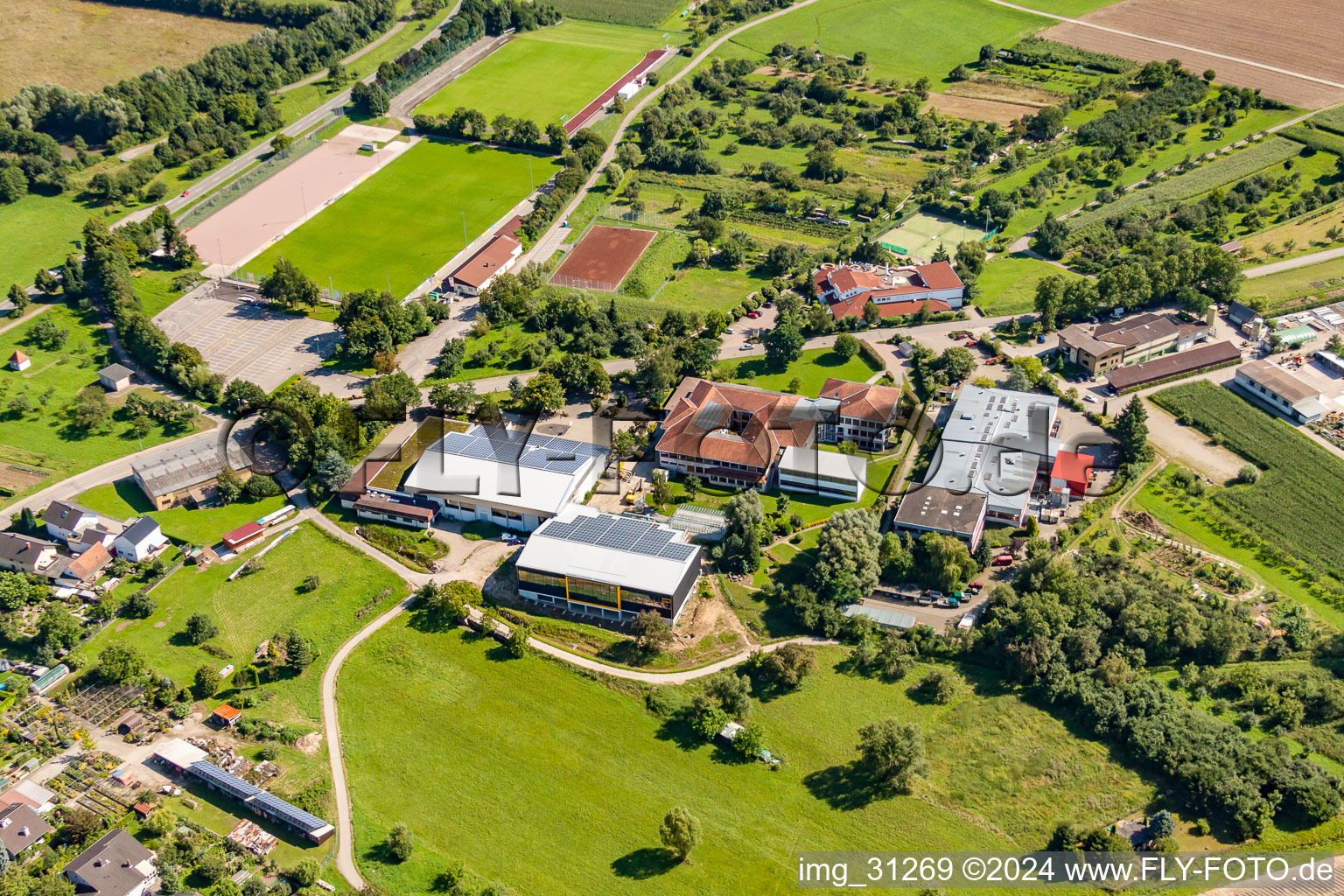 Lothar von Kübel School in Sinzheim in the state Baden-Wuerttemberg, Germany