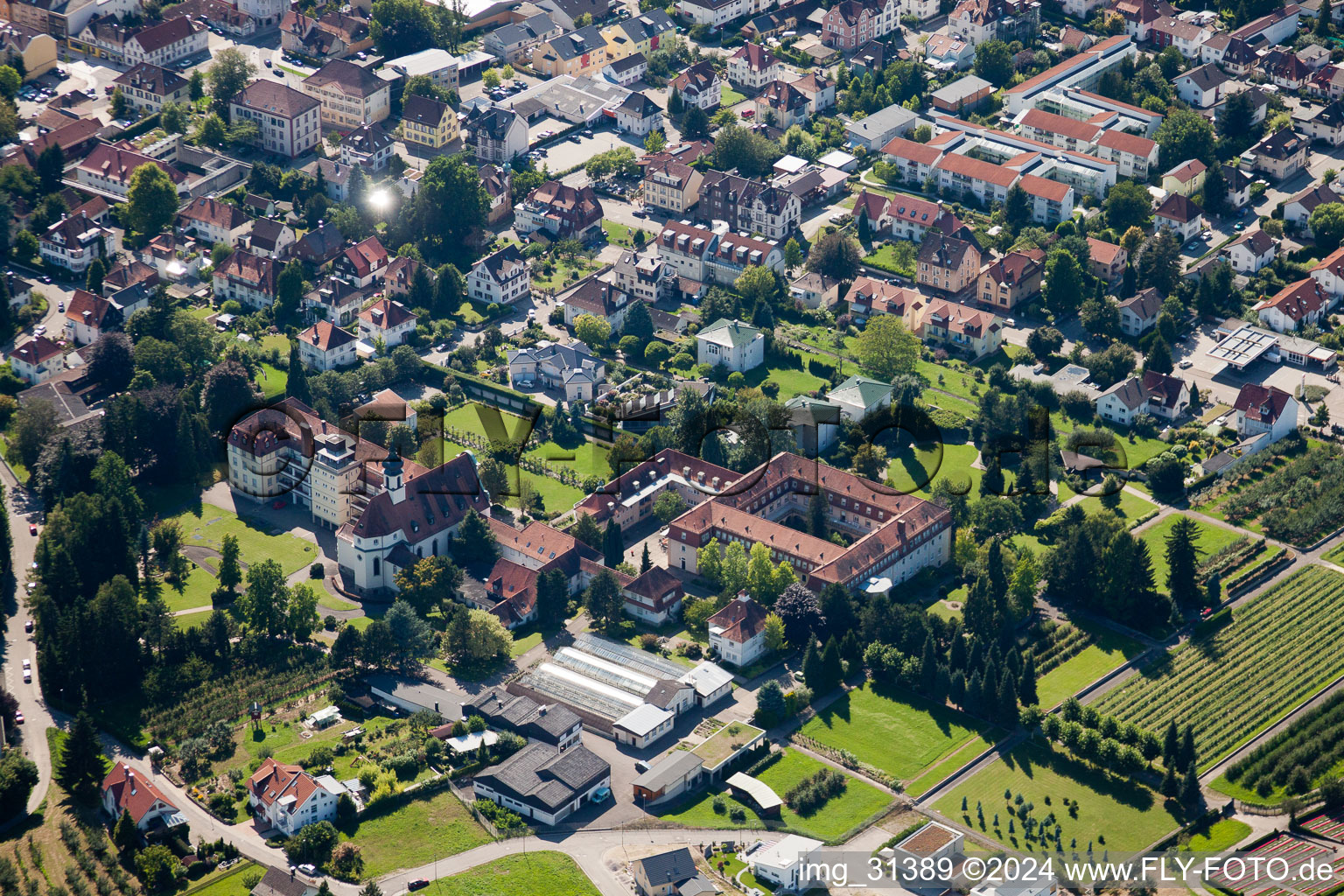 Monastery of Mary Help of Christians in Bühl in the state Baden-Wuerttemberg, Germany