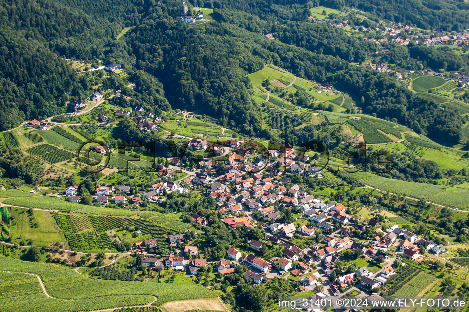 District Riegel in Bühl in the state Baden-Wuerttemberg, Germany