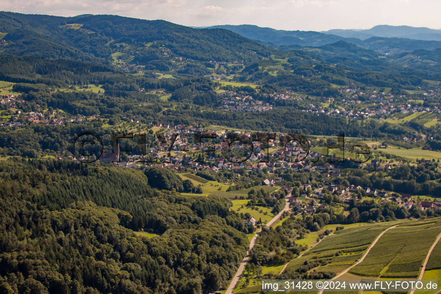 District Waldmatt in Bühl in the state Baden-Wuerttemberg, Germany