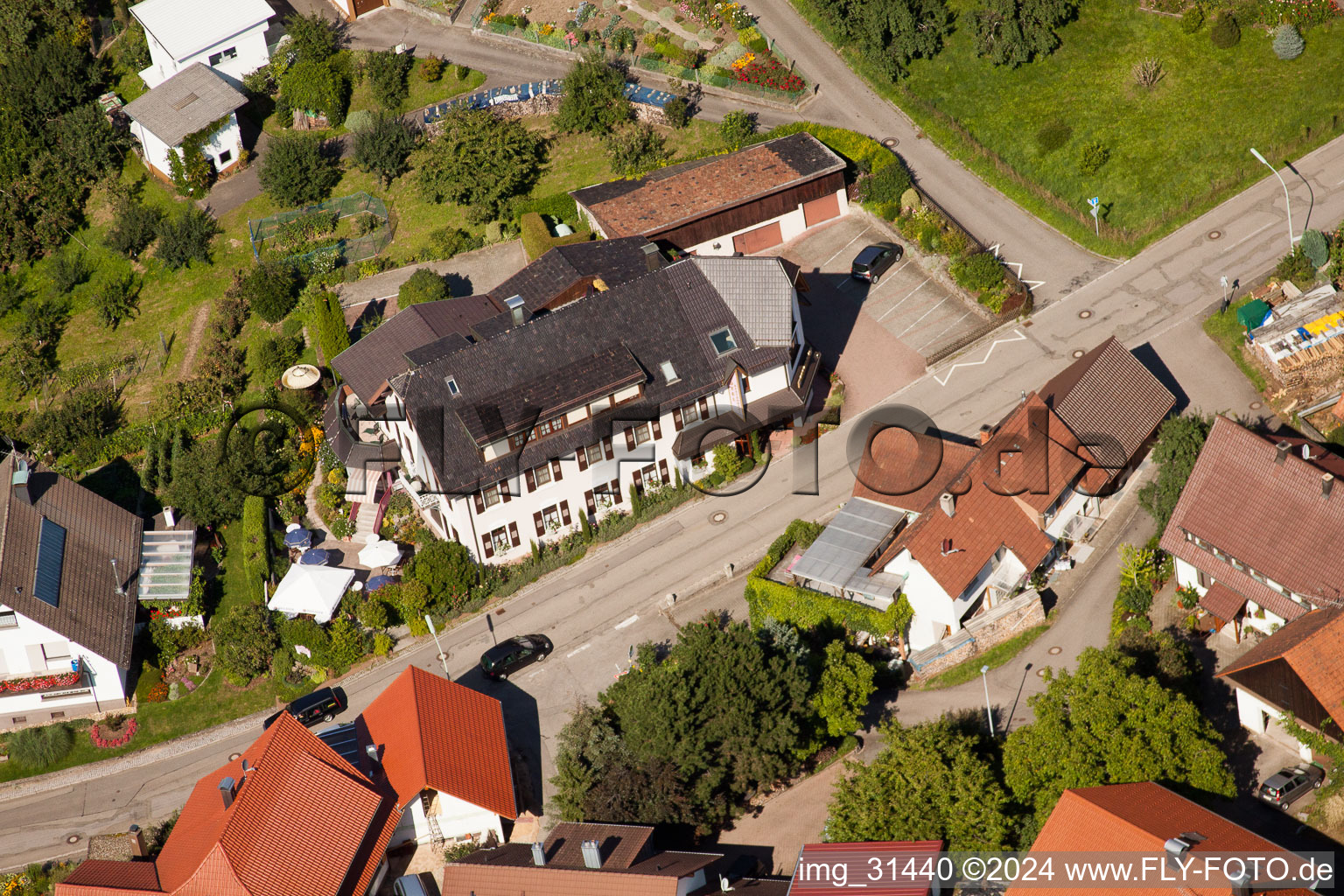 Hotel Restaurant Rebstock in the district Riegel in Bühl in the state Baden-Wuerttemberg, Germany