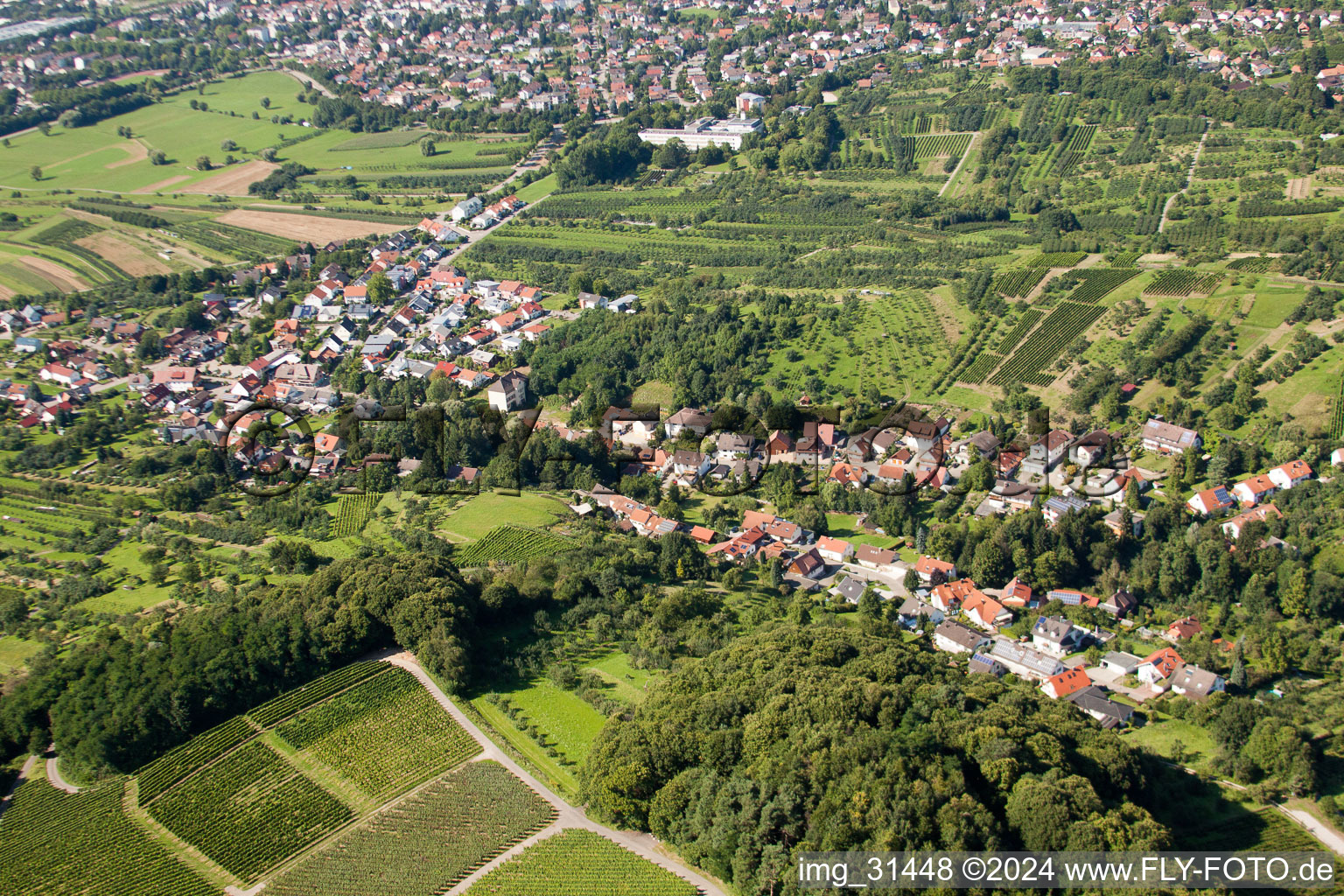 Kappelwindeck in the district Rittersbach in Bühl in the state Baden-Wuerttemberg, Germany