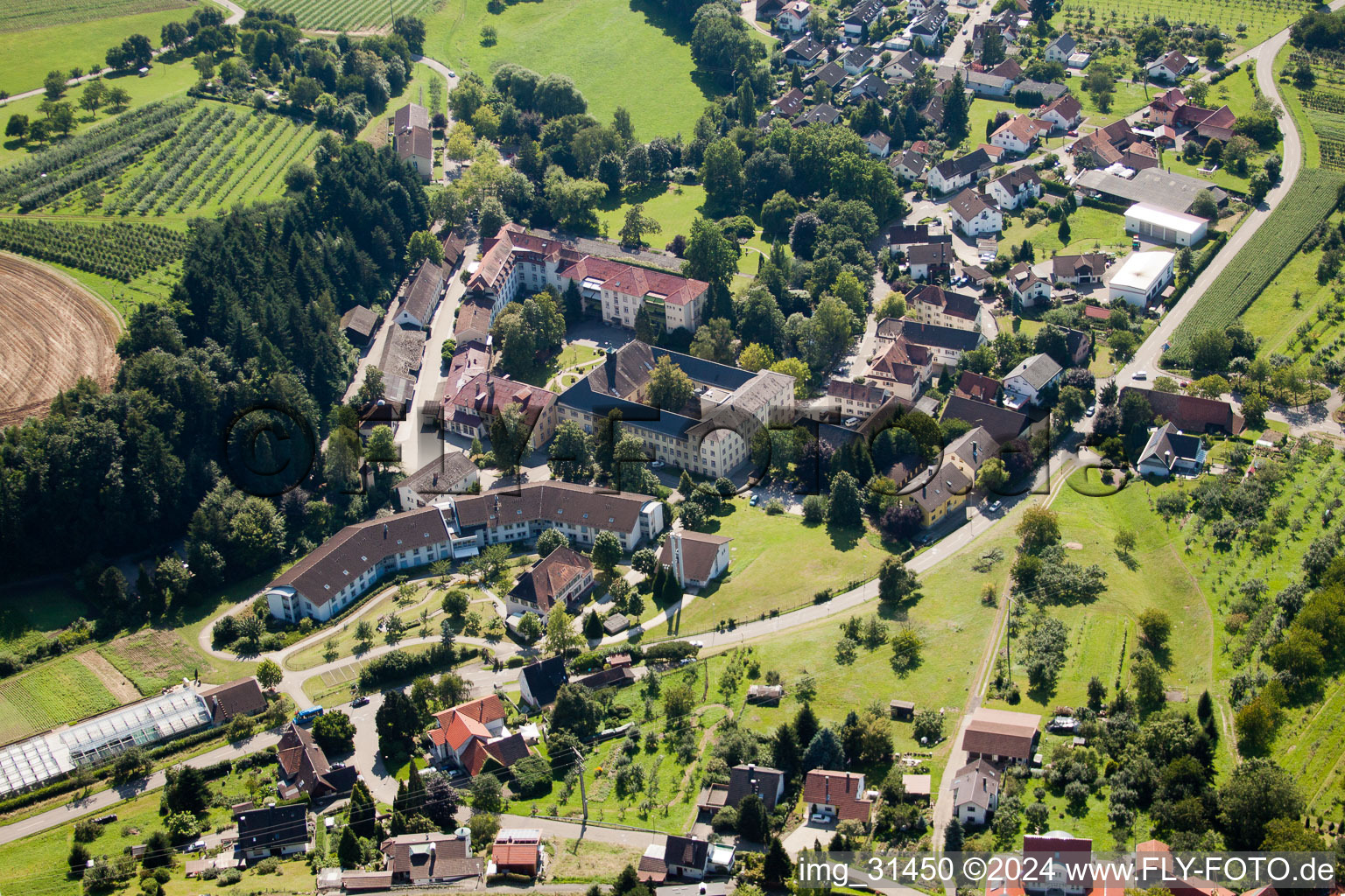 Central Baden Hospital Hub in the district Hub in Ottersweier in the state Baden-Wuerttemberg, Germany