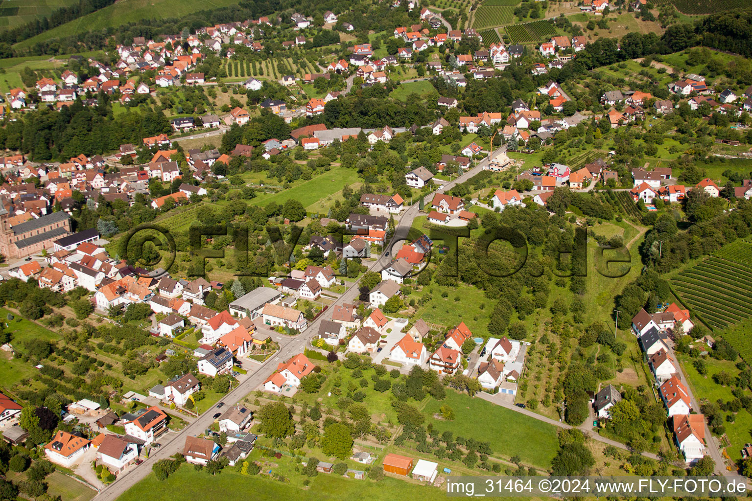 Run-Niederhofen in Niederhofen in the state Baden-Wuerttemberg, Germany