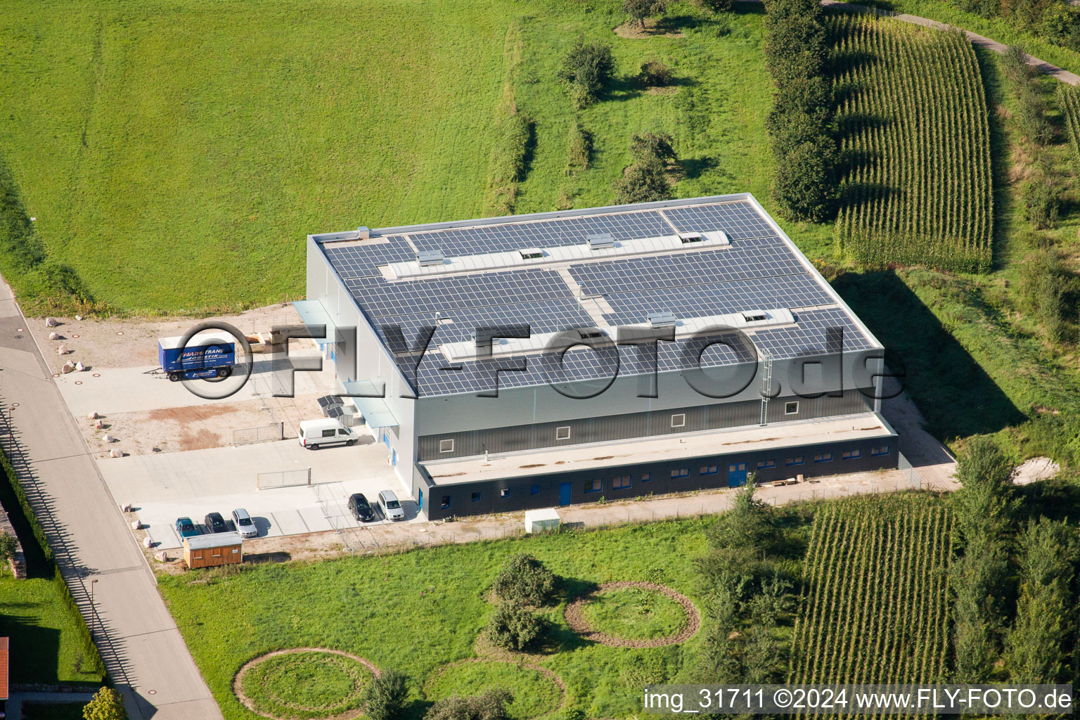 Zimmer Logistic in the district Hatzenweier in Ottersweier in the state Baden-Wuerttemberg, Germany