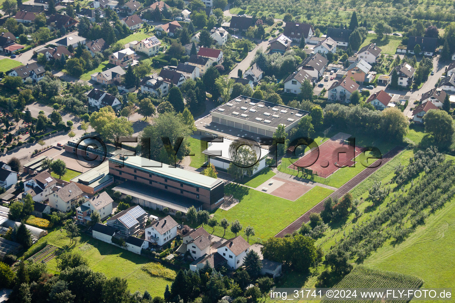 Maria-Victoria-School in the district Weier in Ottersweier in the state Baden-Wuerttemberg, Germany