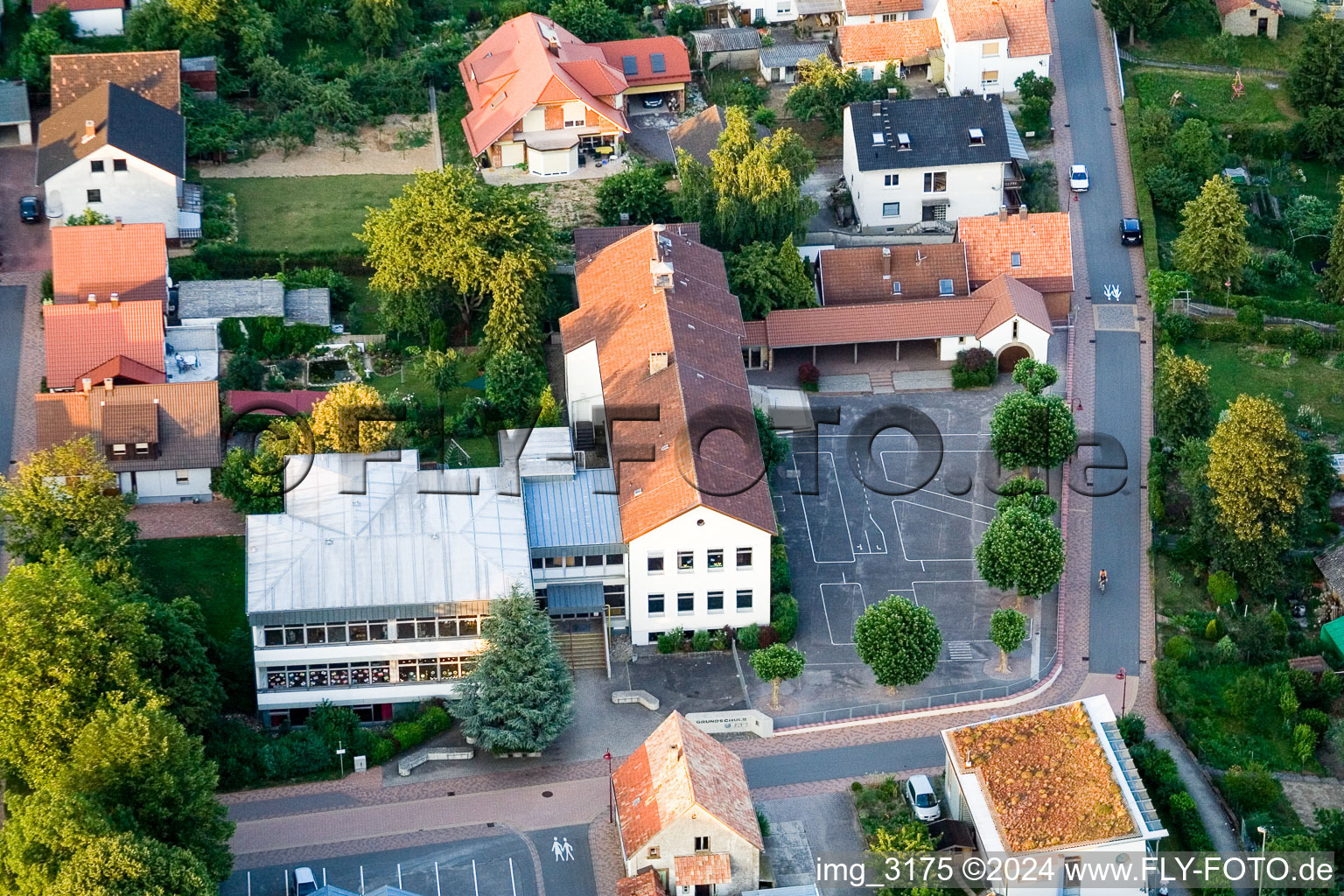 School in Steinfeld in the state Rhineland-Palatinate, Germany