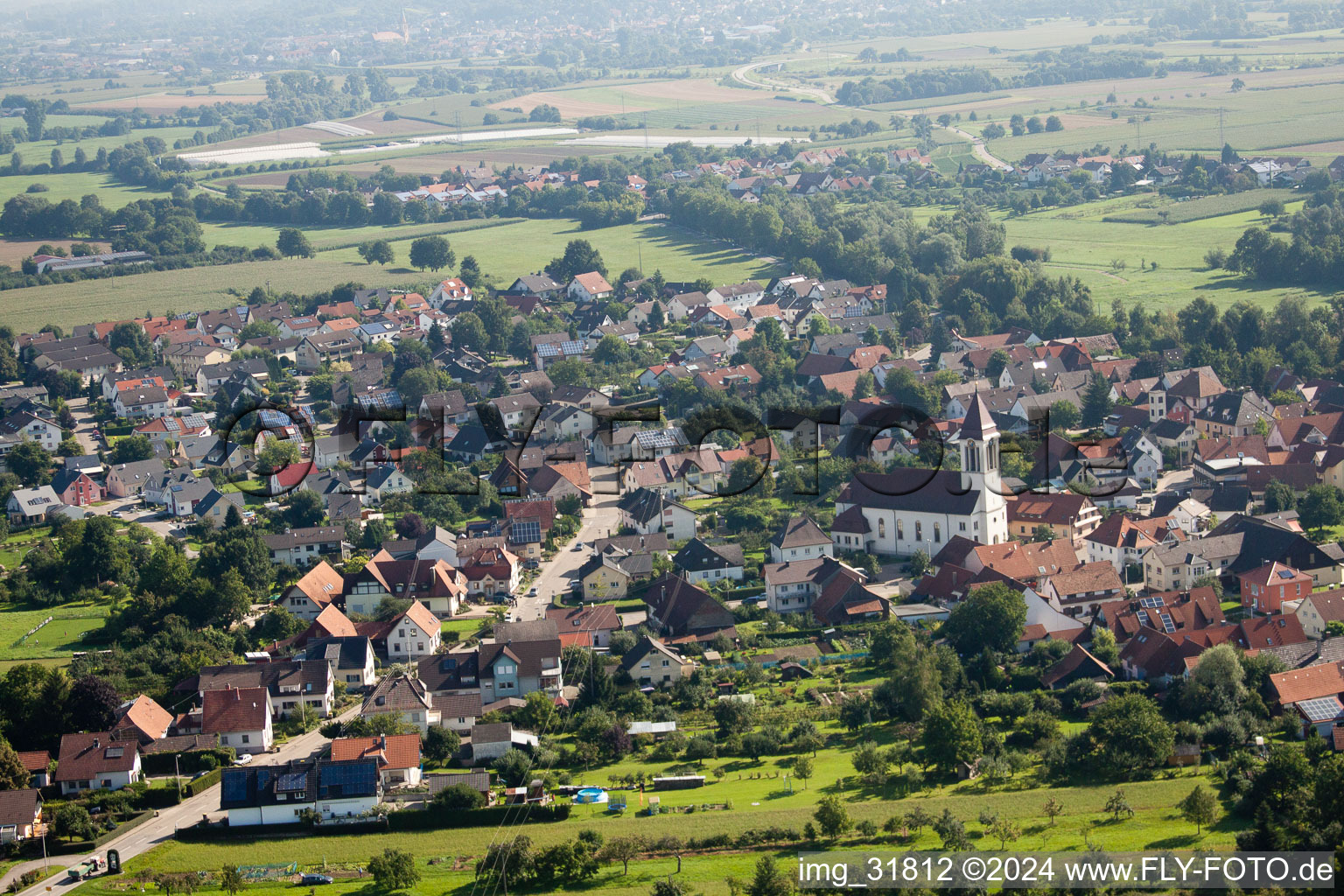 District Weitenung in Bühl in the state Baden-Wuerttemberg, Germany