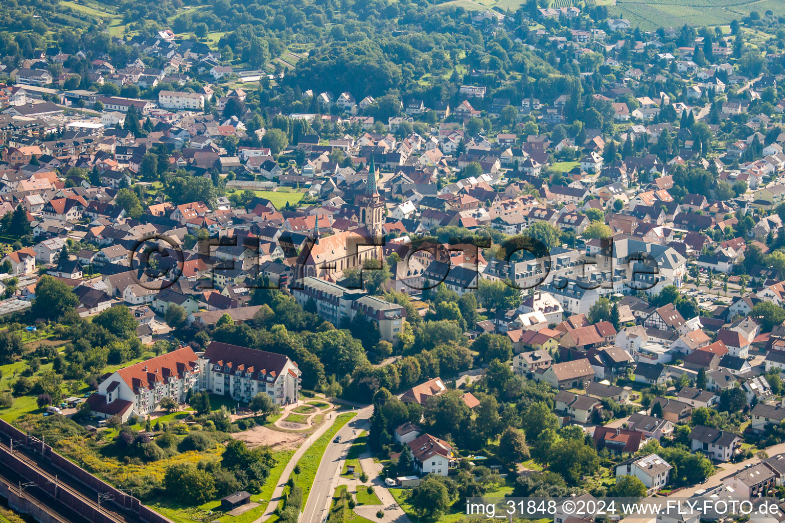 Senior Center Multigenerational Park in Sinzheim in the state Baden-Wuerttemberg, Germany