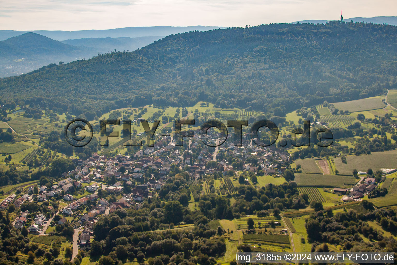 District Winden in Sinzheim in the state Baden-Wuerttemberg, Germany