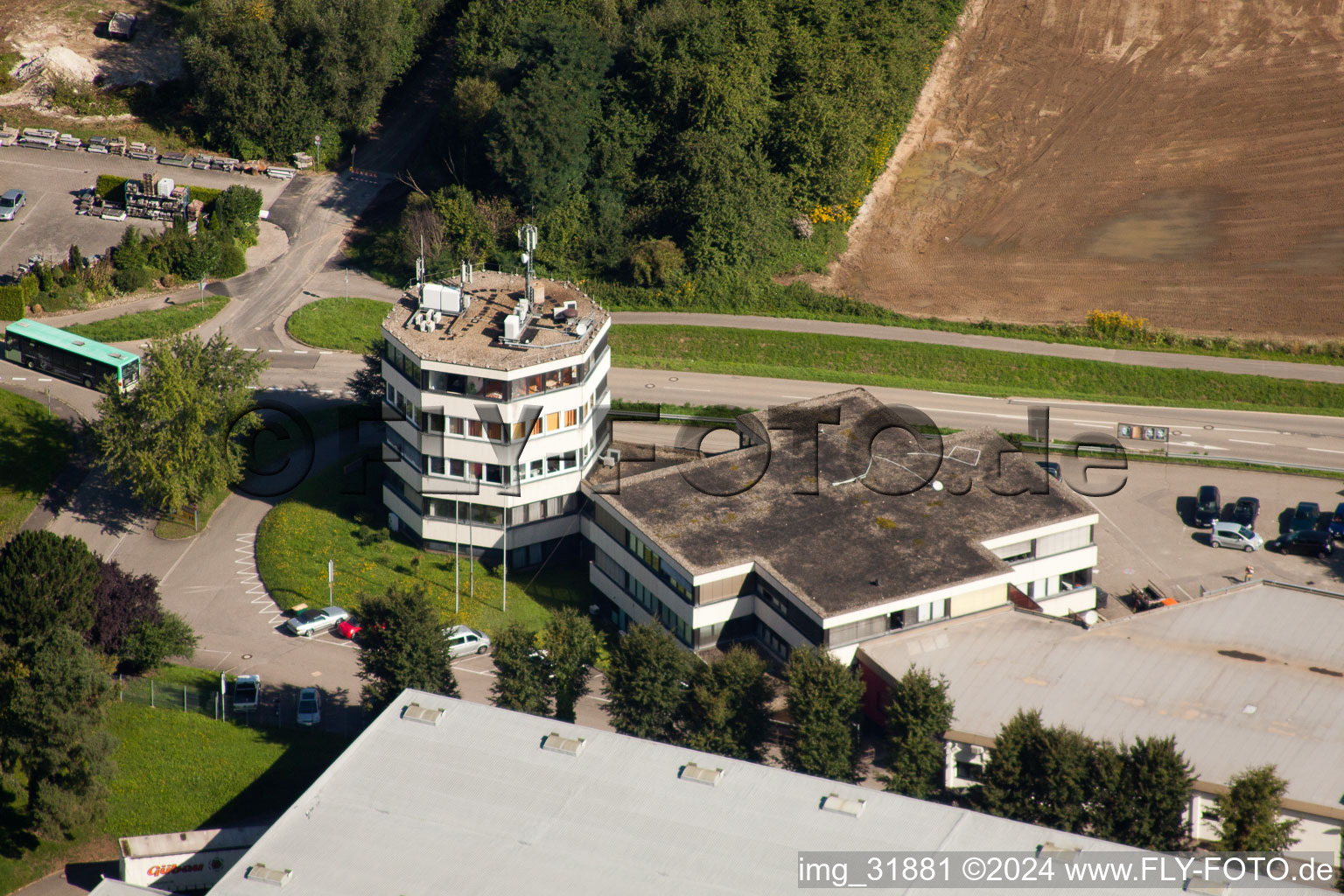 Publishing house complex of the press and media house vth Verlag fuer Technik and Handwerk neue Medien GmbH in the district Haueneberstein in Baden-Baden in the state Baden-Wurttemberg, Germany