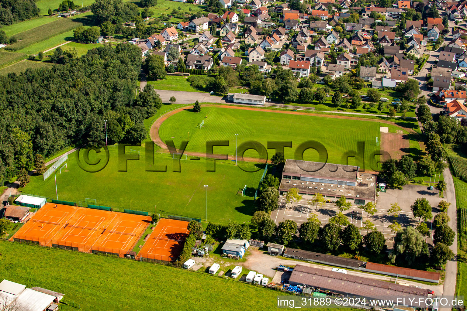 Football club 1919 Rauental in the district Rauental in Rastatt in the state Baden-Wuerttemberg, Germany