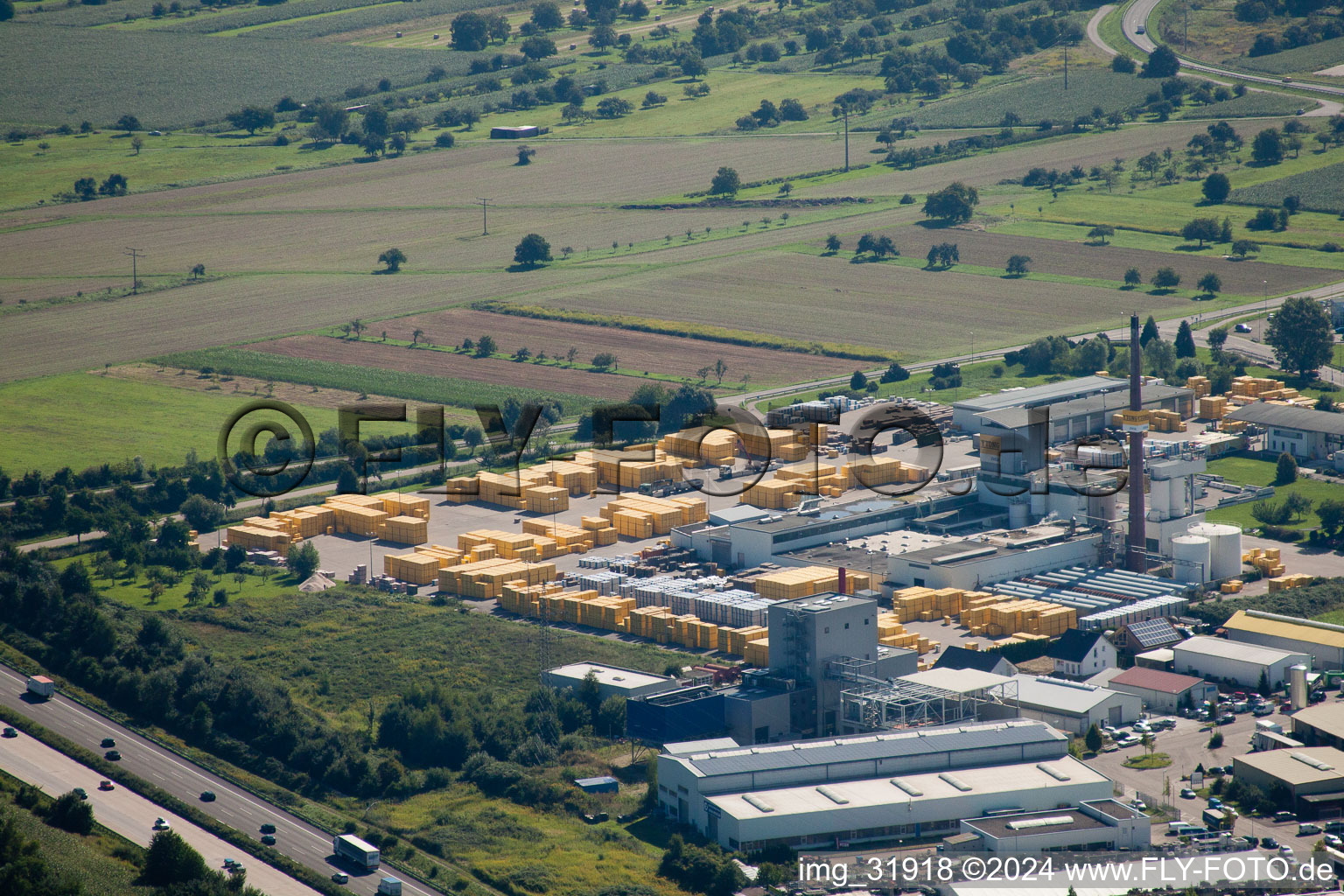 Neumalsch, Ytong factory in Malsch in the state Baden-Wuerttemberg, Germany