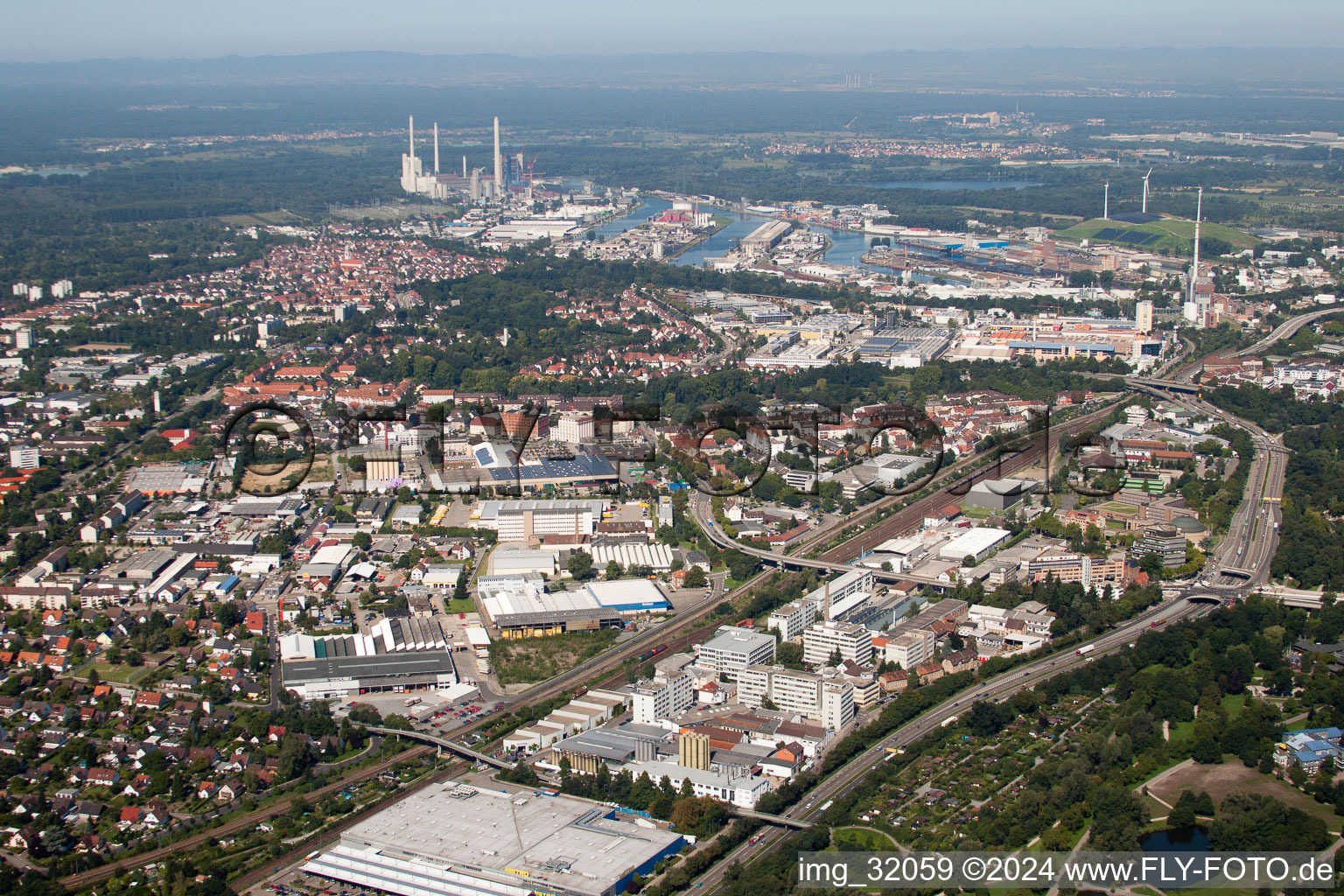 District Grünwinkel in Karlsruhe in the state Baden-Wuerttemberg, Germany