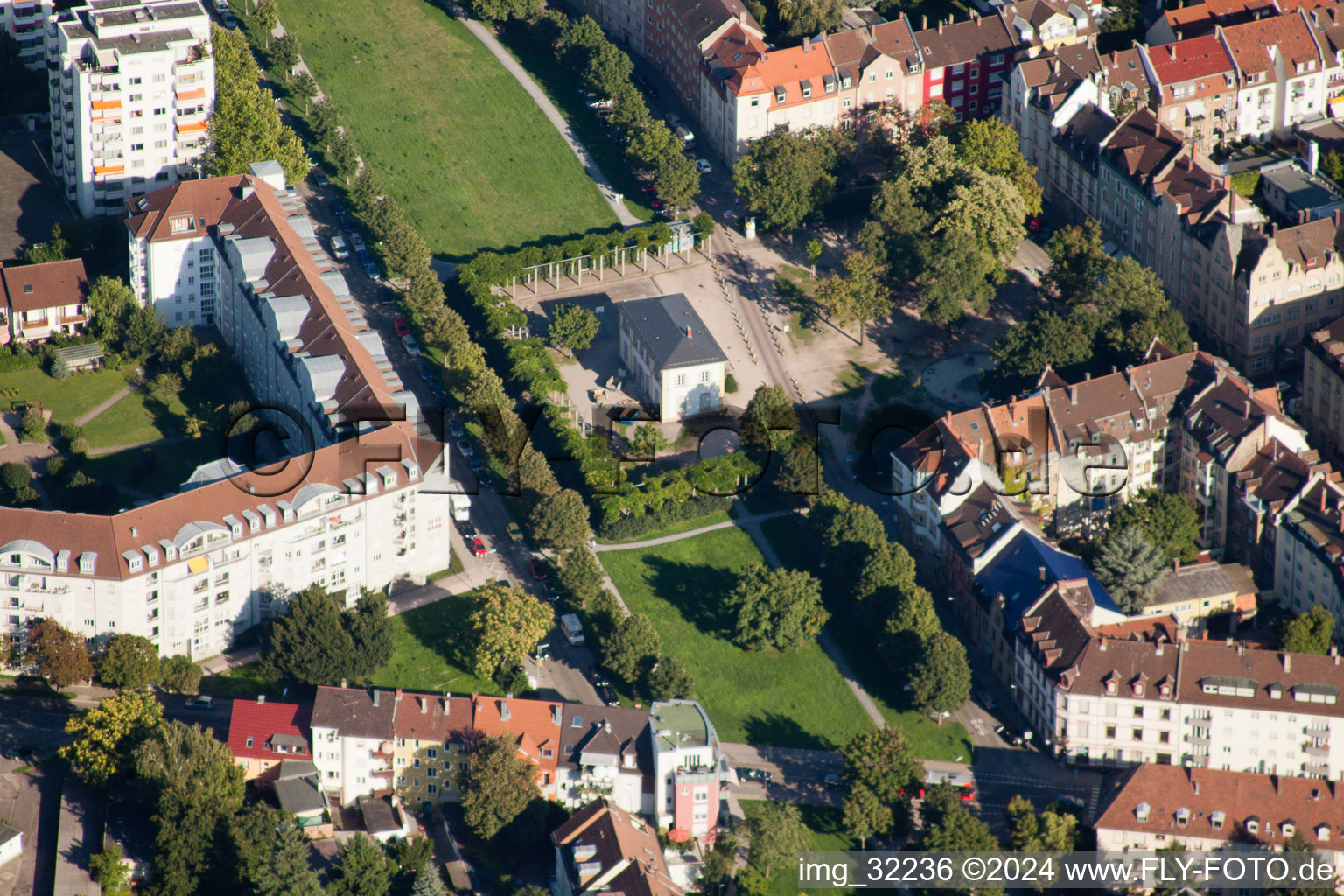 Fliederstrasse Cultural Center in the district Mühlburg in Karlsruhe in the state Baden-Wuerttemberg, Germany