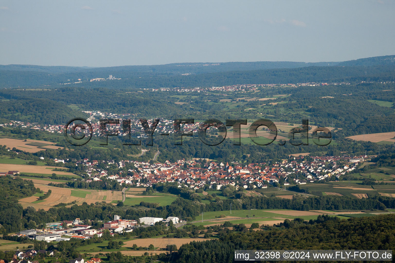 District Ellmendingen in Keltern in the state Baden-Wuerttemberg, Germany