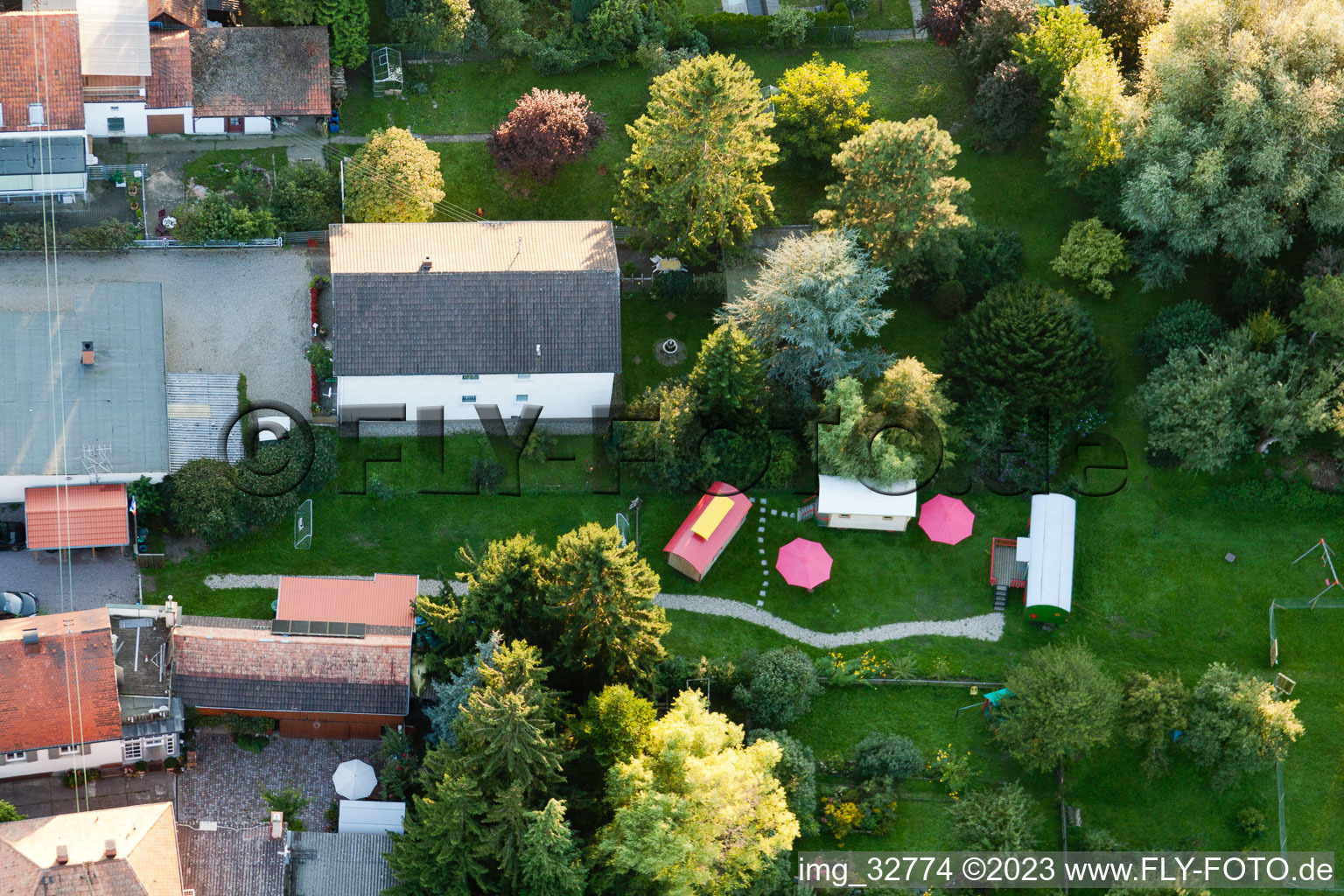 Villa Kunterbunt in Kandel in the state Rhineland-Palatinate, Germany