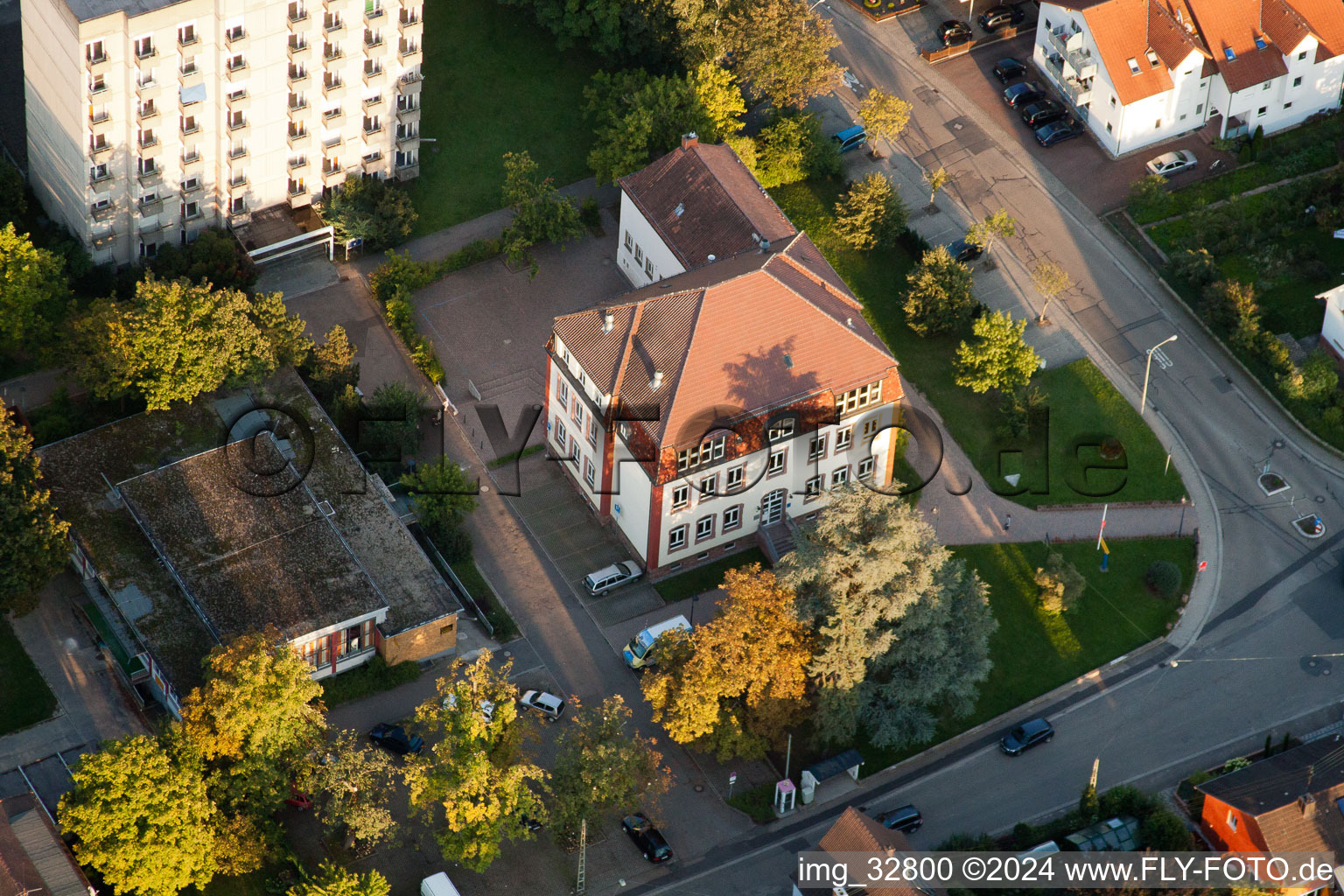 Old Agricultural School Cultural Center in Kandel in the state Rhineland-Palatinate, Germany