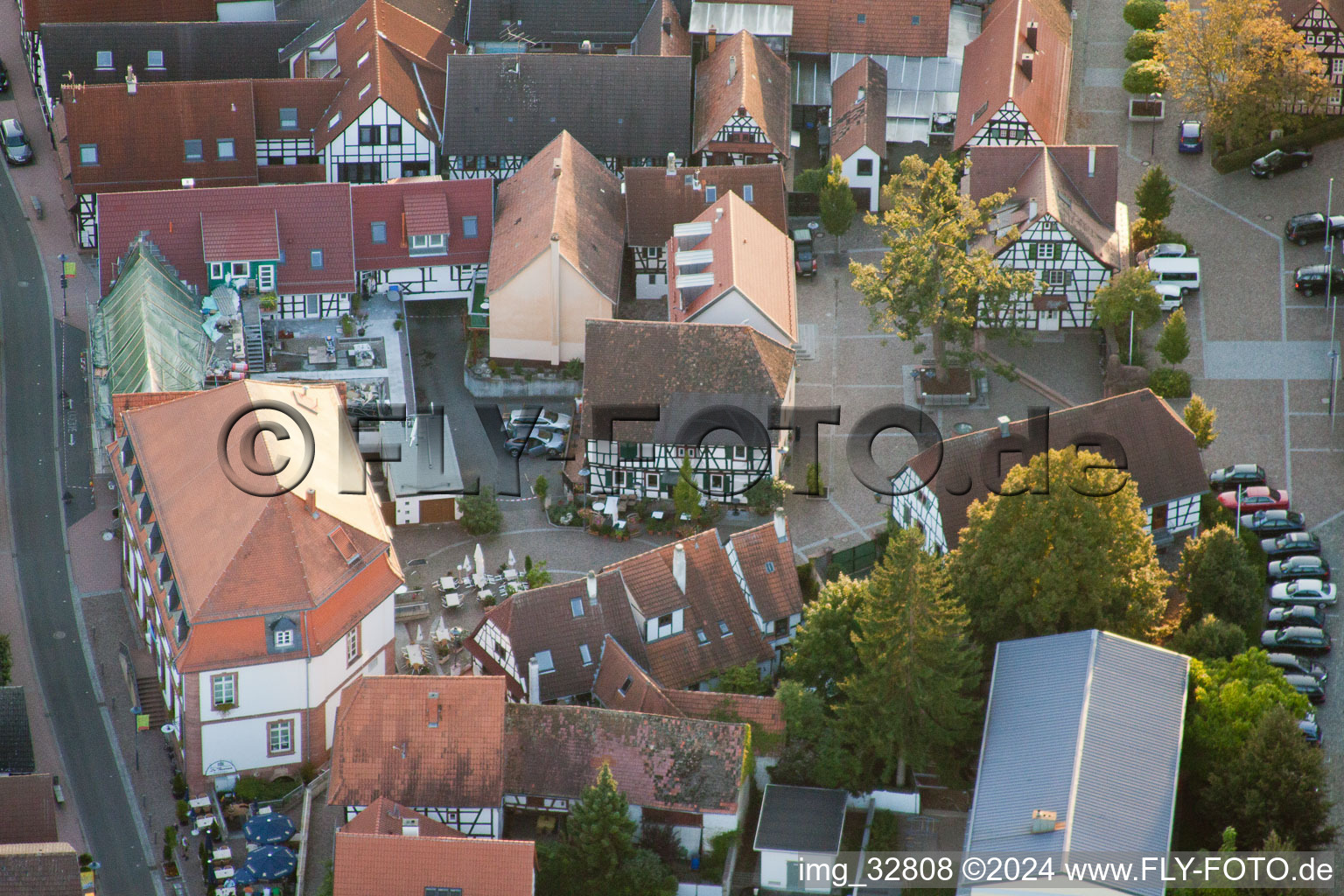 Town Hall, Am Plätzl in Kandel in the state Rhineland-Palatinate, Germany