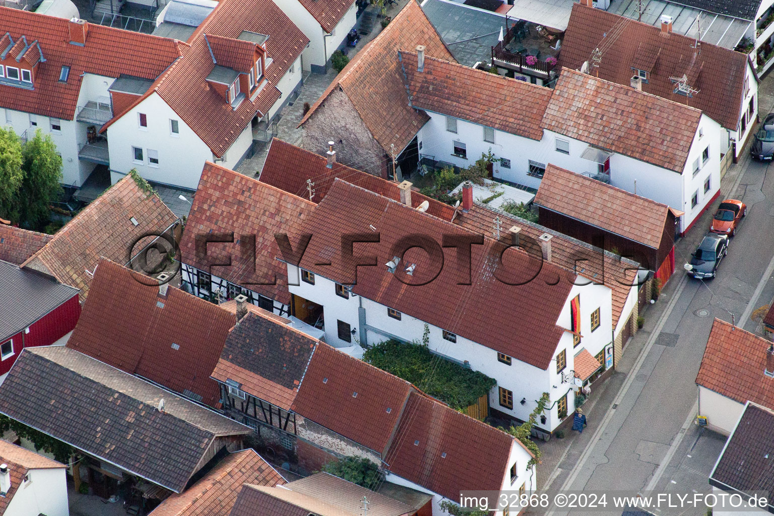 Juiststraße, Restaurant Zum Schloddrer in Kandel in the state Rhineland-Palatinate, Germany