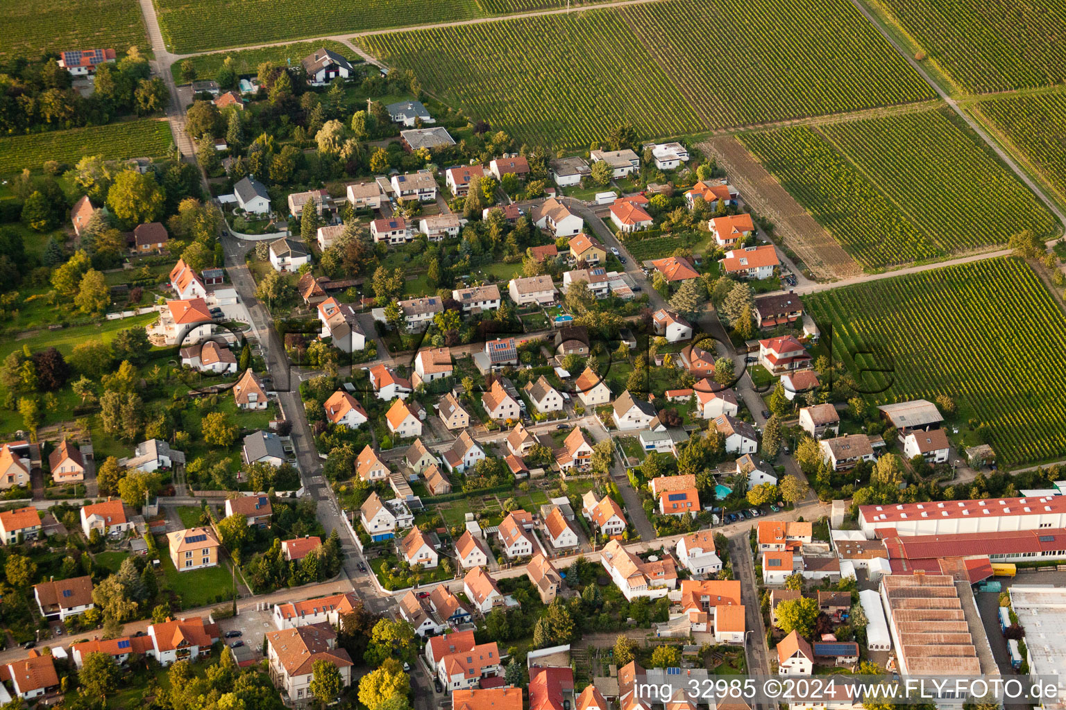 Max Slevogtstr in the district Godramstein in Landau in der Pfalz in the state Rhineland-Palatinate, Germany