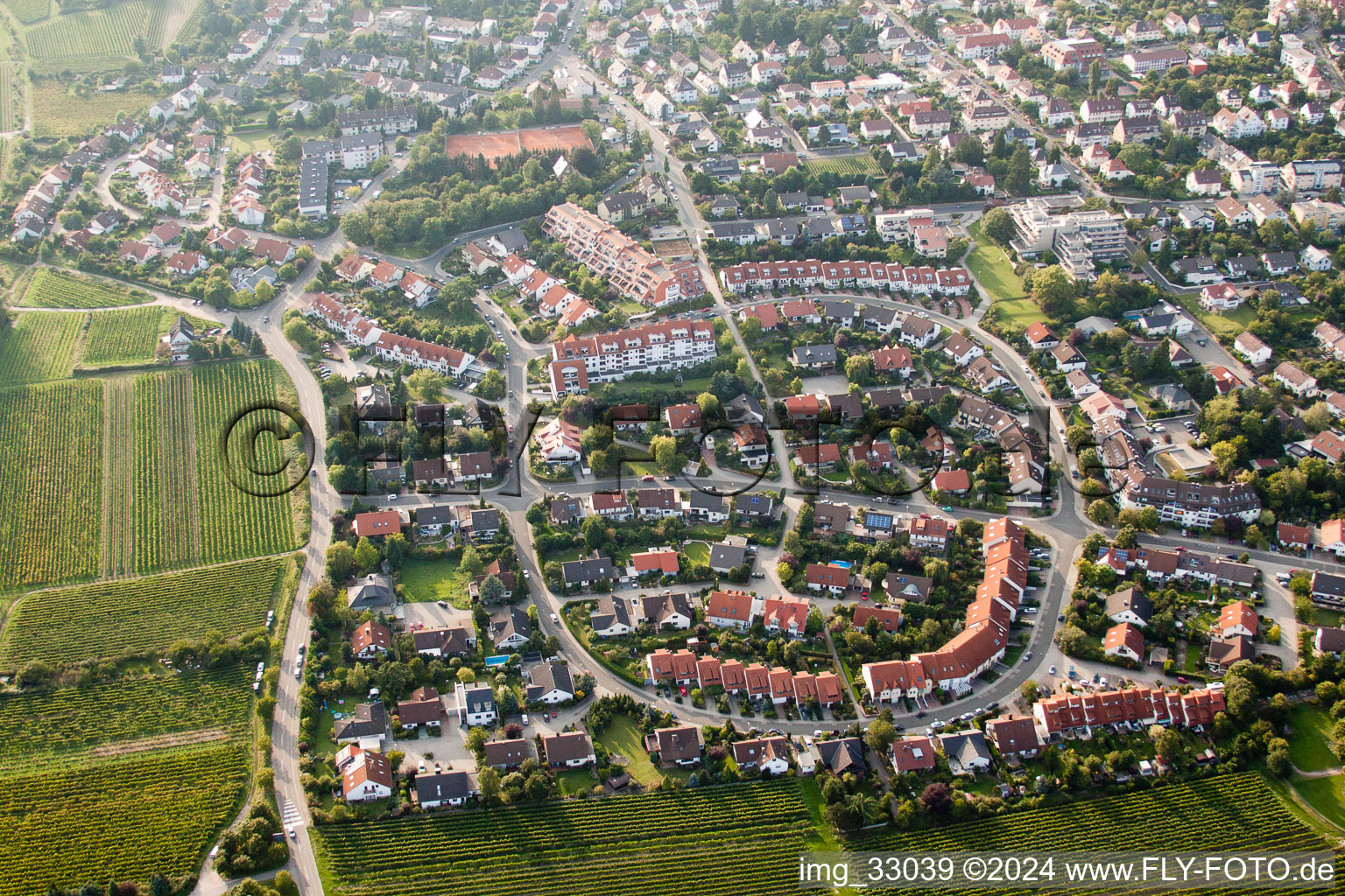 The district Maconring in the district Hambach in Neustadt an der Weinstrasse in the state Rhineland-Palatinate, Germany