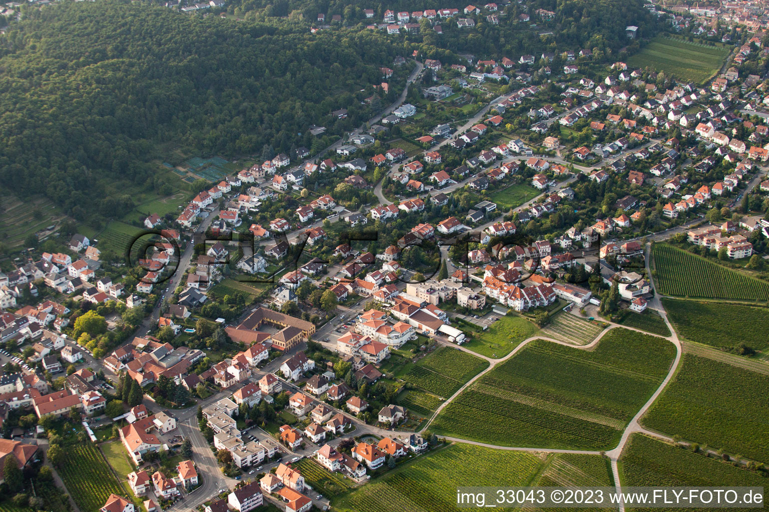 Lichtenberger Estate in the district Hambach an der Weinstraße in Neustadt an der Weinstraße in the state Rhineland-Palatinate, Germany