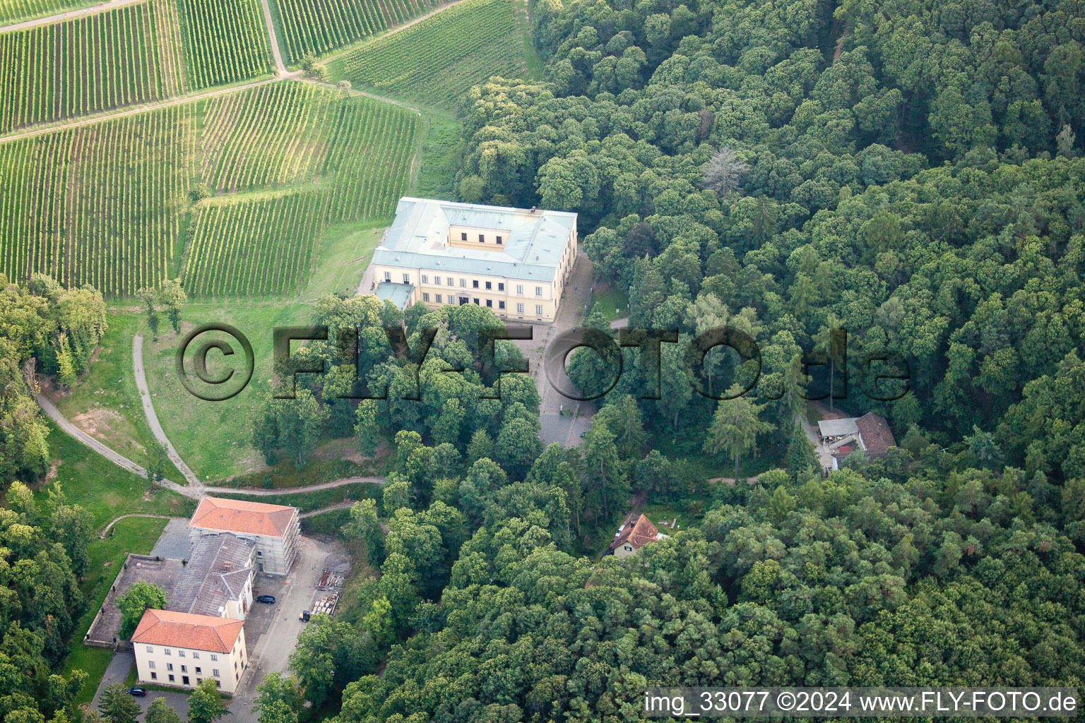 Villa Ludwigshöhe in Edenkoben in the state Rhineland-Palatinate, Germany