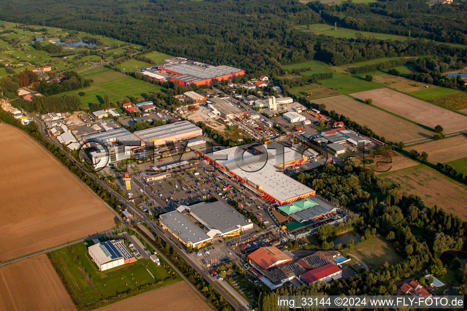 Hornbach Building Center in Bornheim in the state Rhineland-Palatinate, Germany