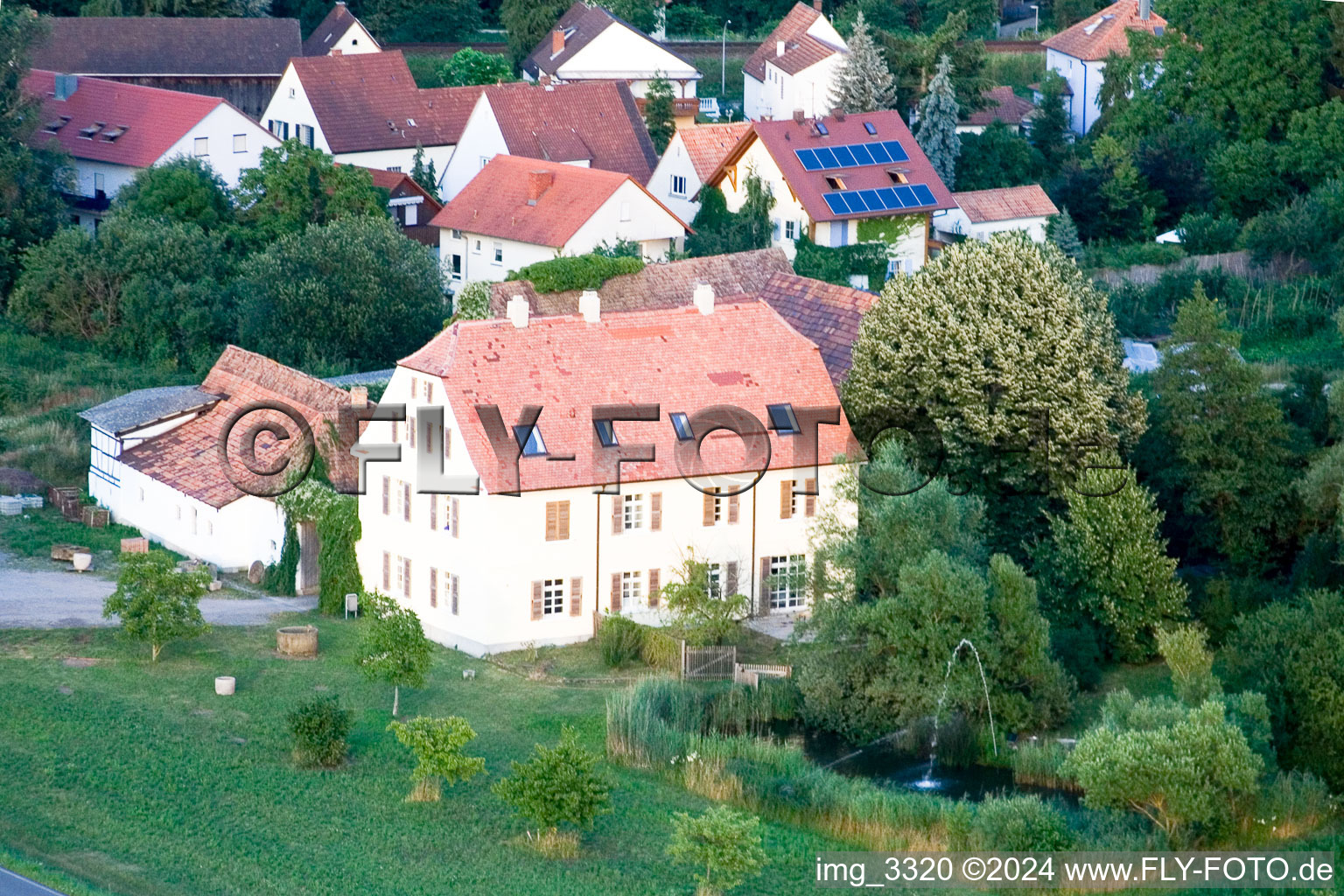 Untermühle in Rheinzabern in the state Rhineland-Palatinate, Germany