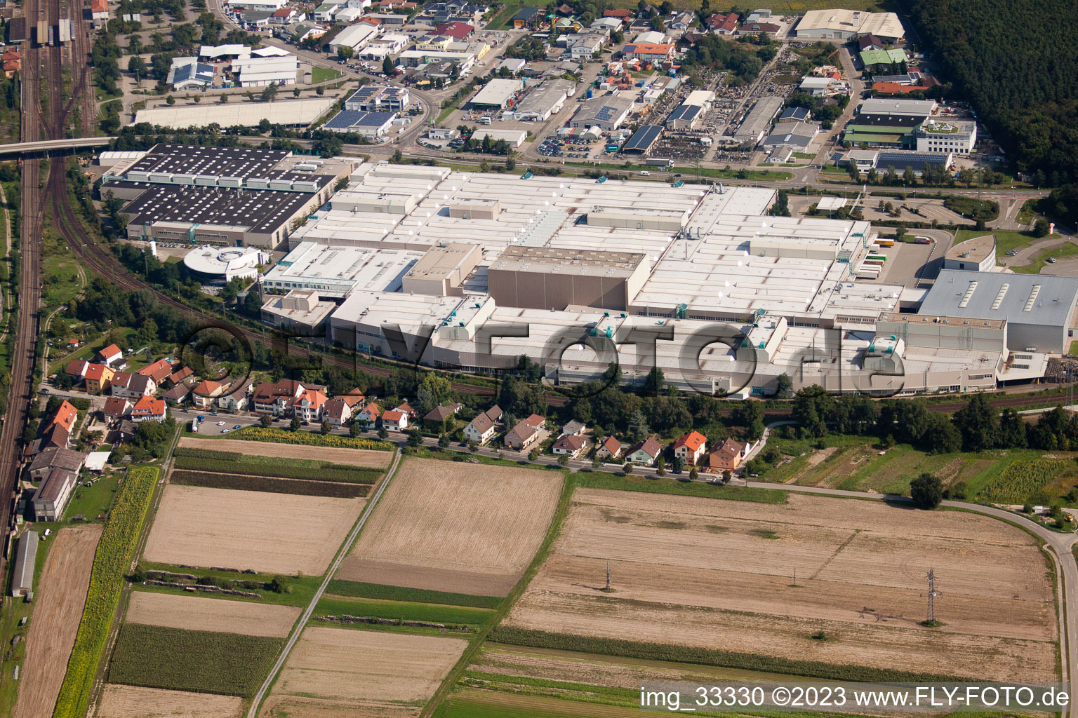 Sew-eurodrive GmbH in the district Graben in Graben-Neudorf in the state Baden-Wuerttemberg, Germany