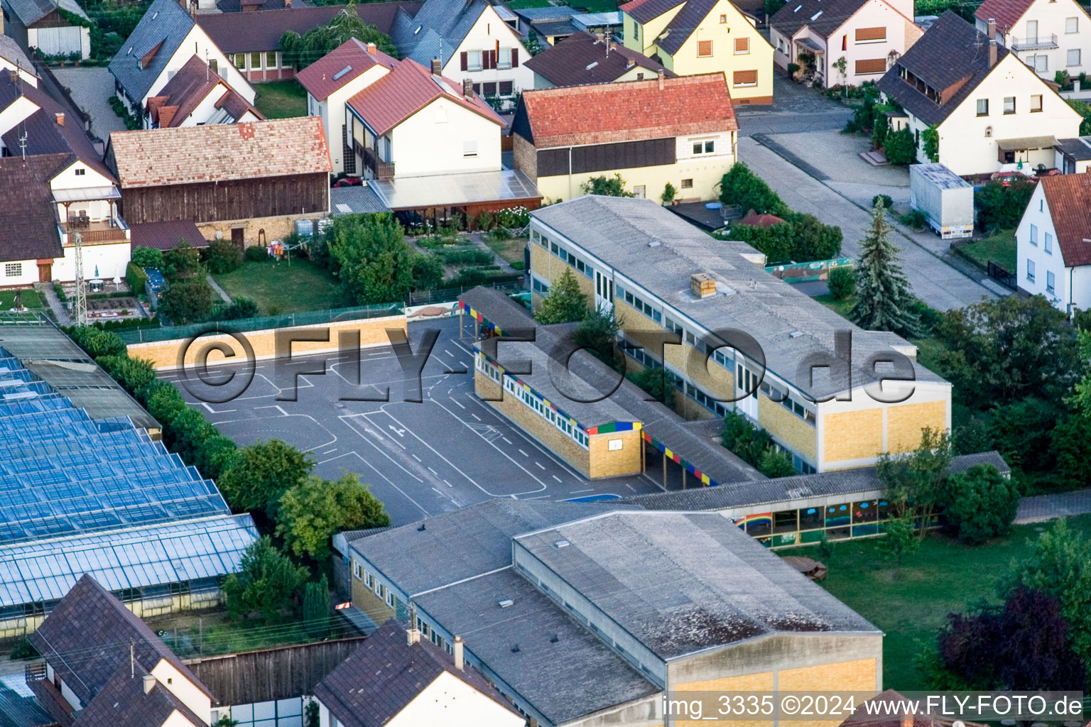 School in Kuhardt in the state Rhineland-Palatinate, Germany