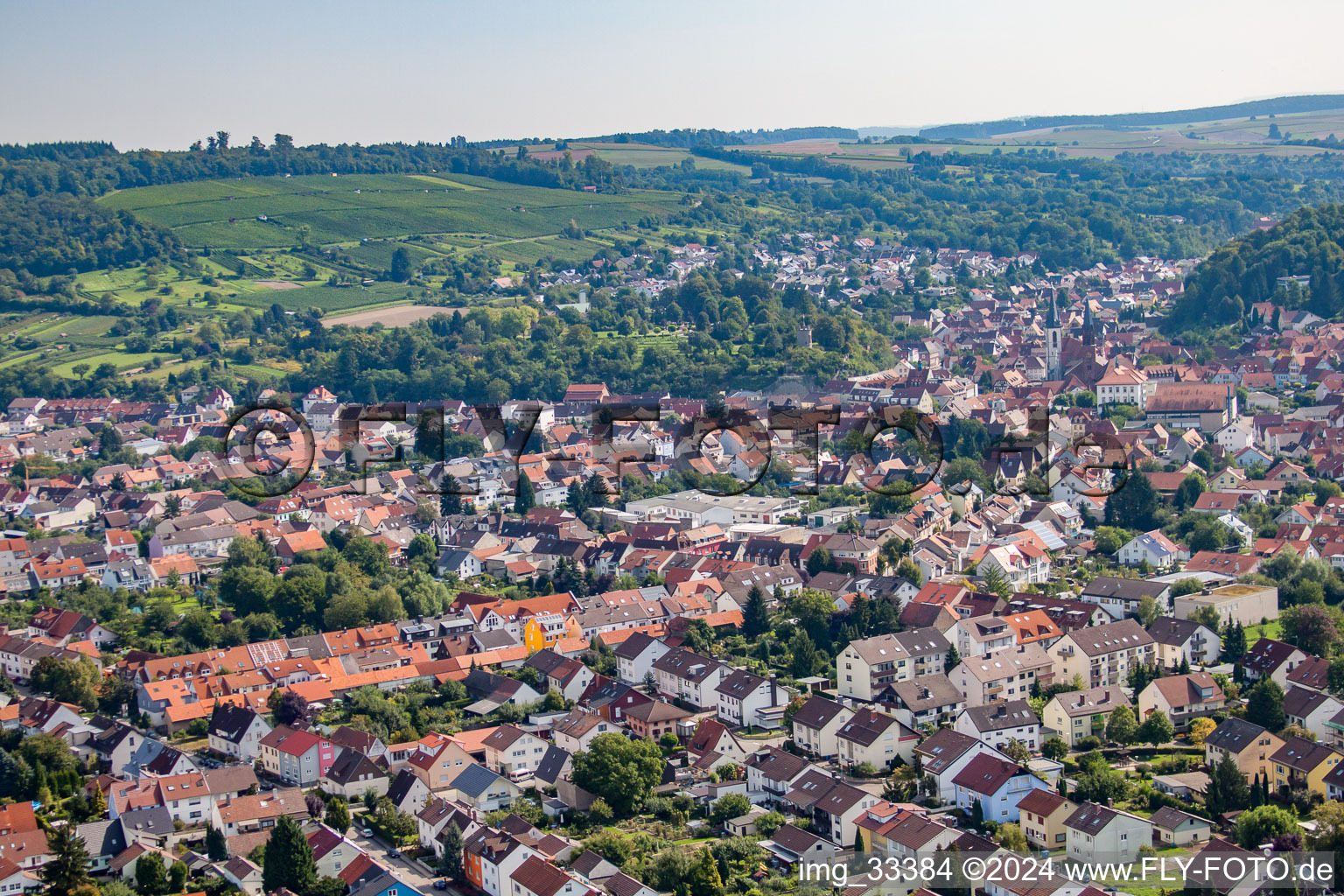 Gartenstr in Weingarten in the state Baden-Wuerttemberg, Germany