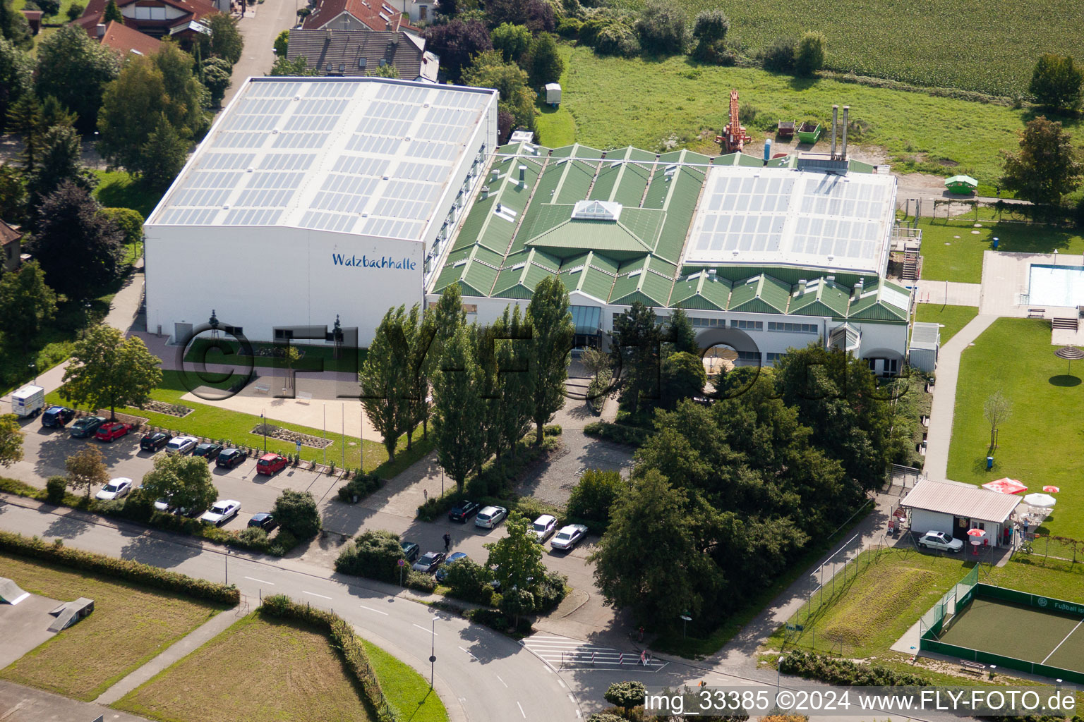 Walzbach Hall in Weingarten in the state Baden-Wuerttemberg, Germany