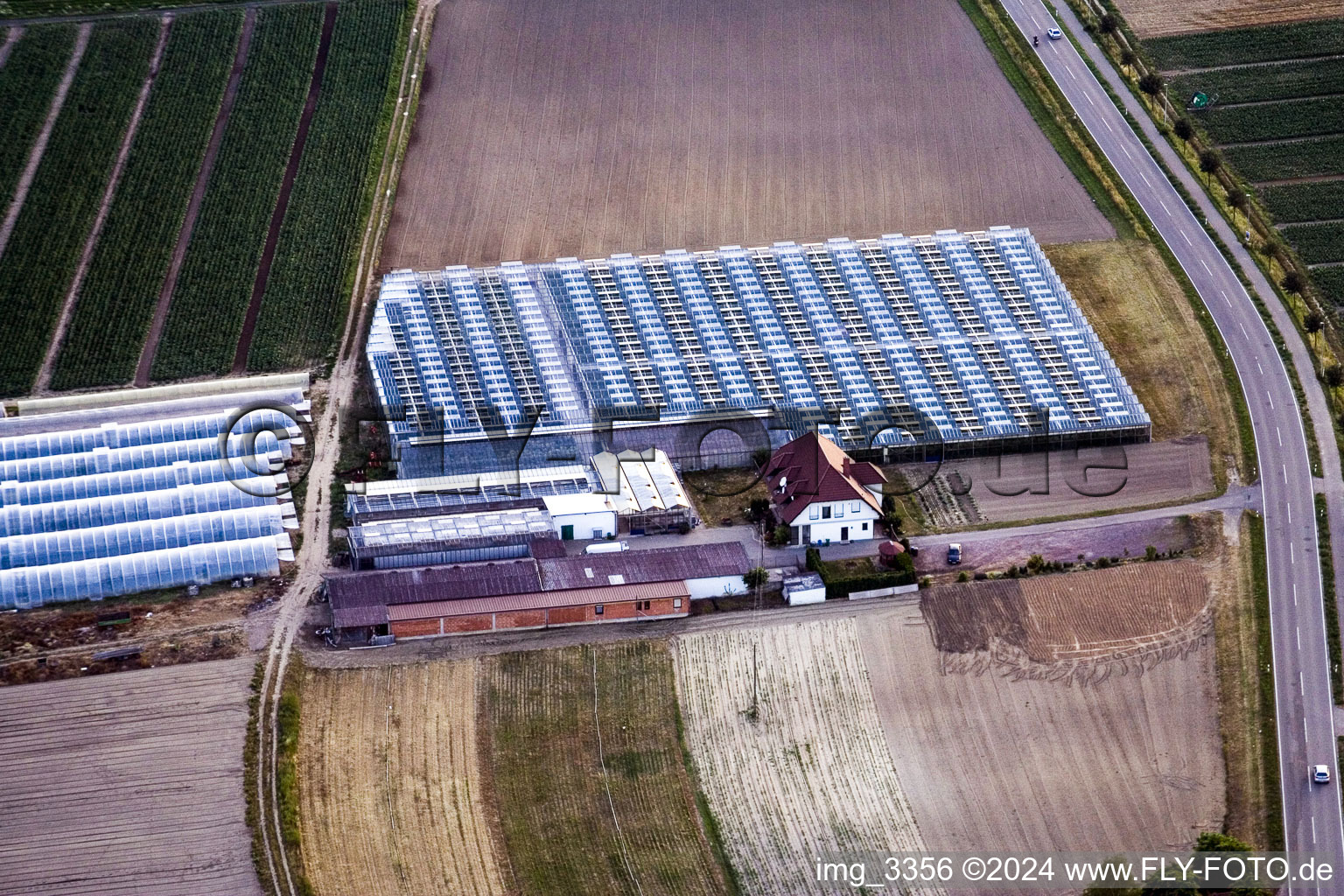 Sandhof in Herxheimweyher in the state Rhineland-Palatinate, Germany