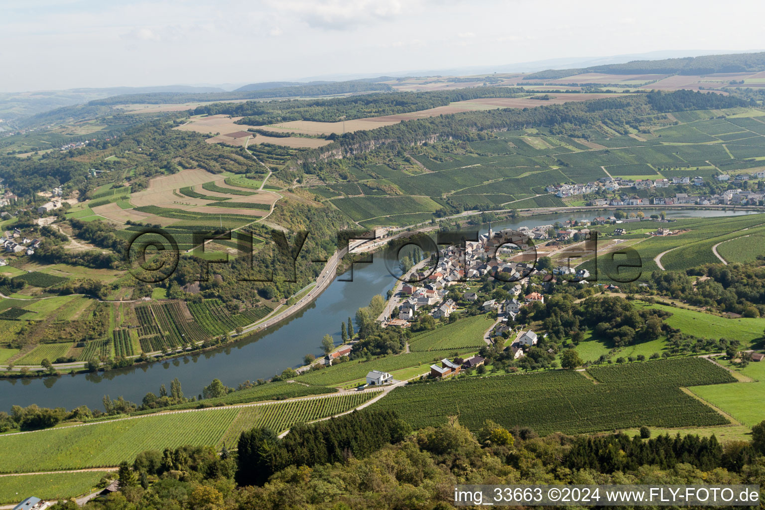 Machtum in the state Greiwemaacher, Luxembourg