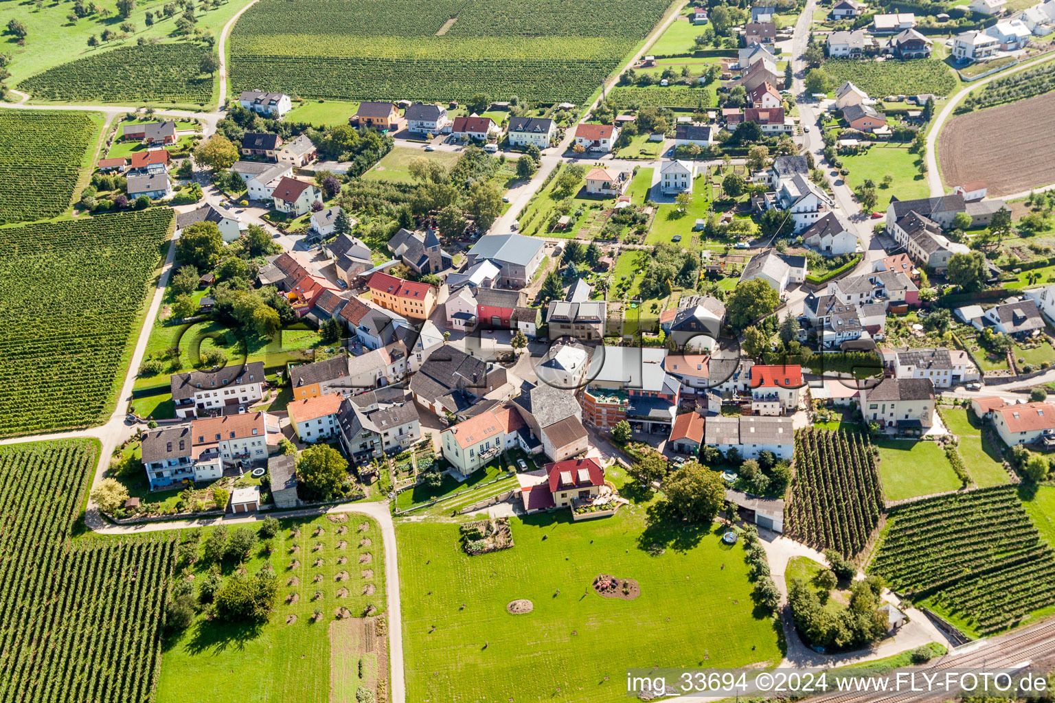 Village view in the district Wehr in Palzem in the state Rhineland-Palatinate, Germany