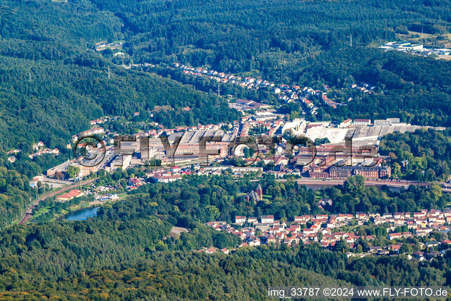 Villeroy & Boch sanitary factory in Mettlach in the state Saarland, Germany