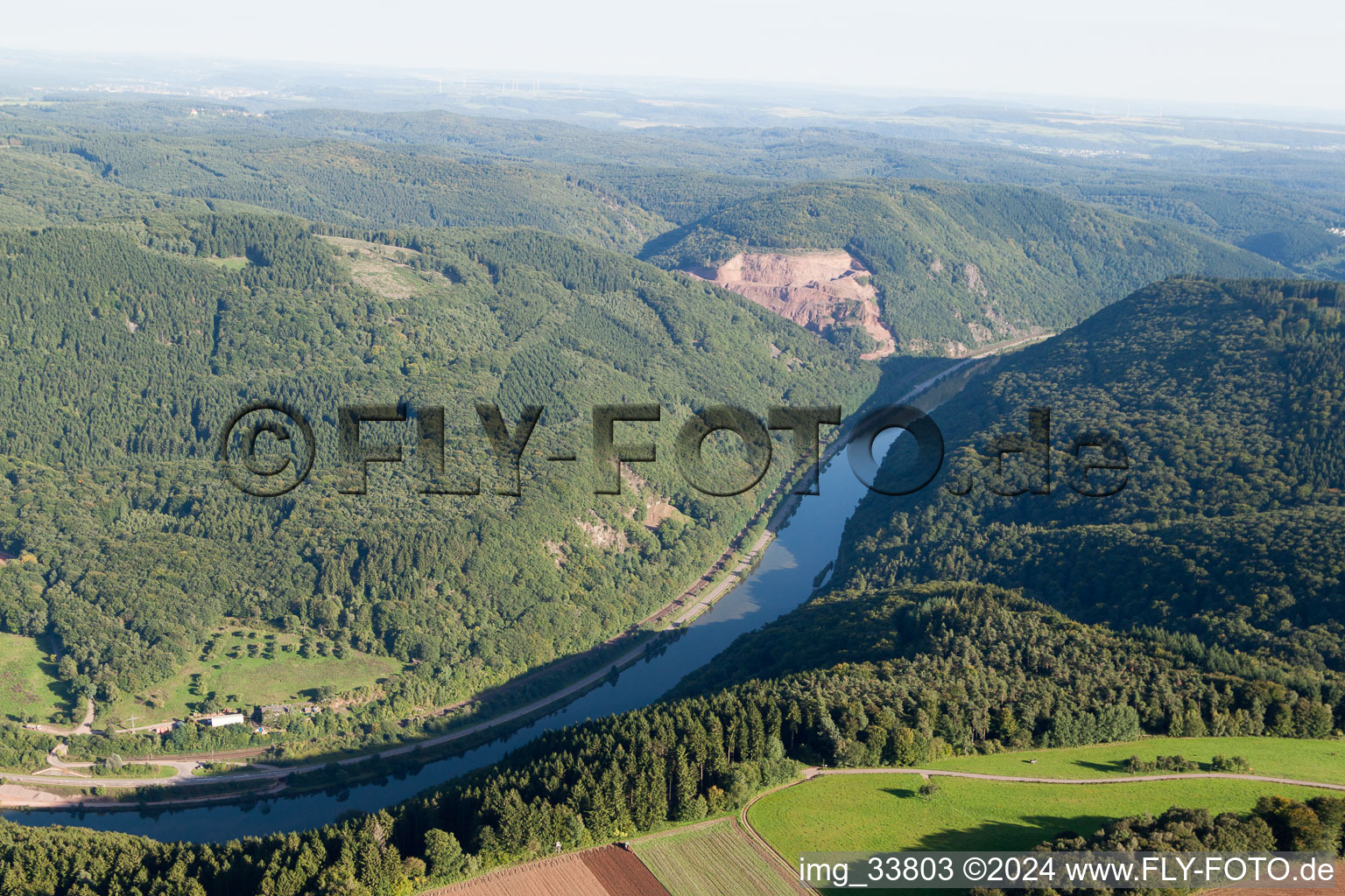 District Rodt in Taben-Rodt in the state Rhineland-Palatinate, Germany