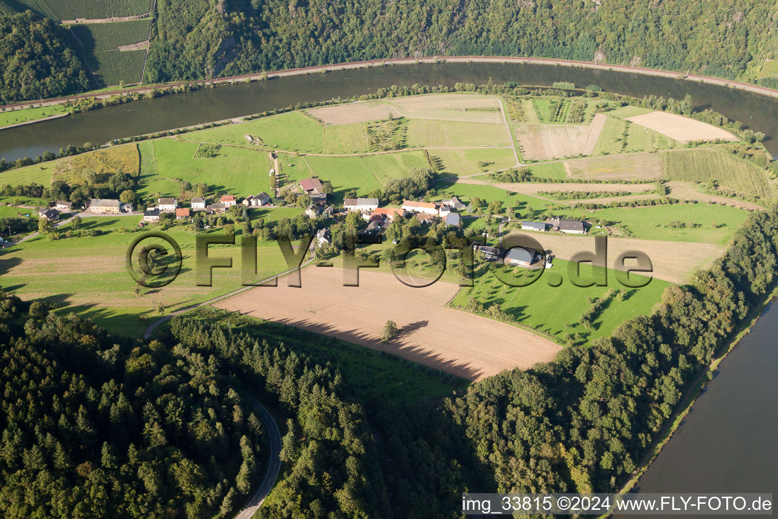 Place in a Saar loop in the district Hamm in Taben-Rodt in the state Rhineland-Palatinate, Germany