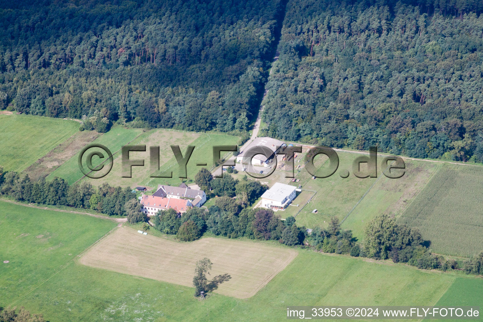 Ludwigsmühle in Lustadt in the state Rhineland-Palatinate, Germany