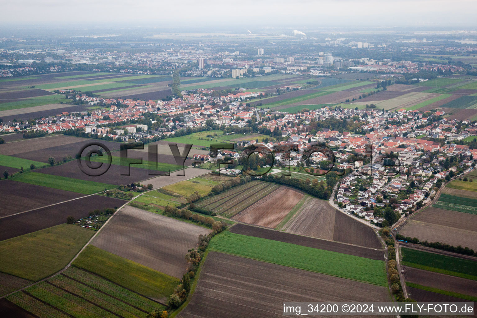 District Eppstein in Frankenthal in the state Rhineland-Palatinate, Germany