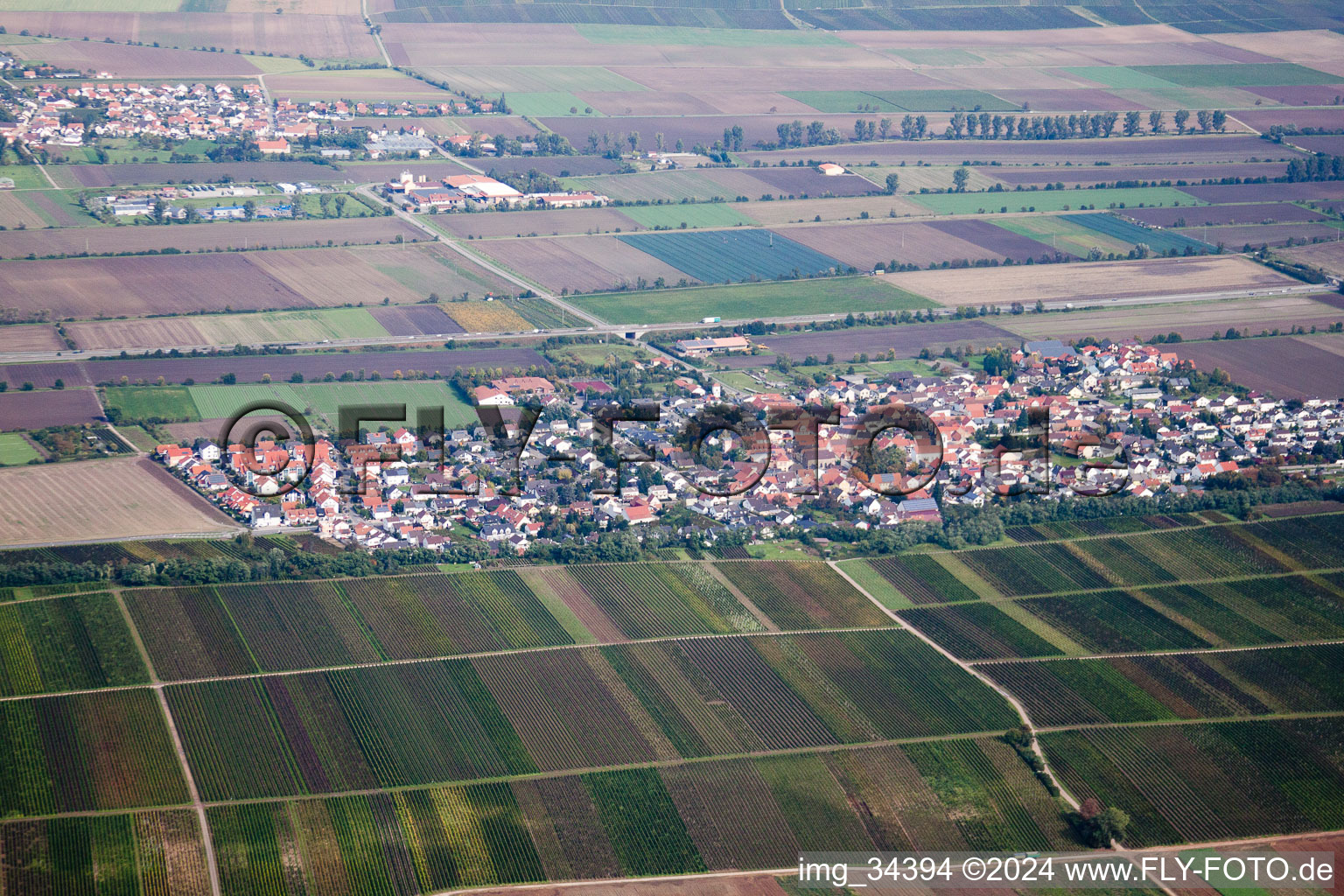 Gerolsheim in the state Rhineland-Palatinate, Germany